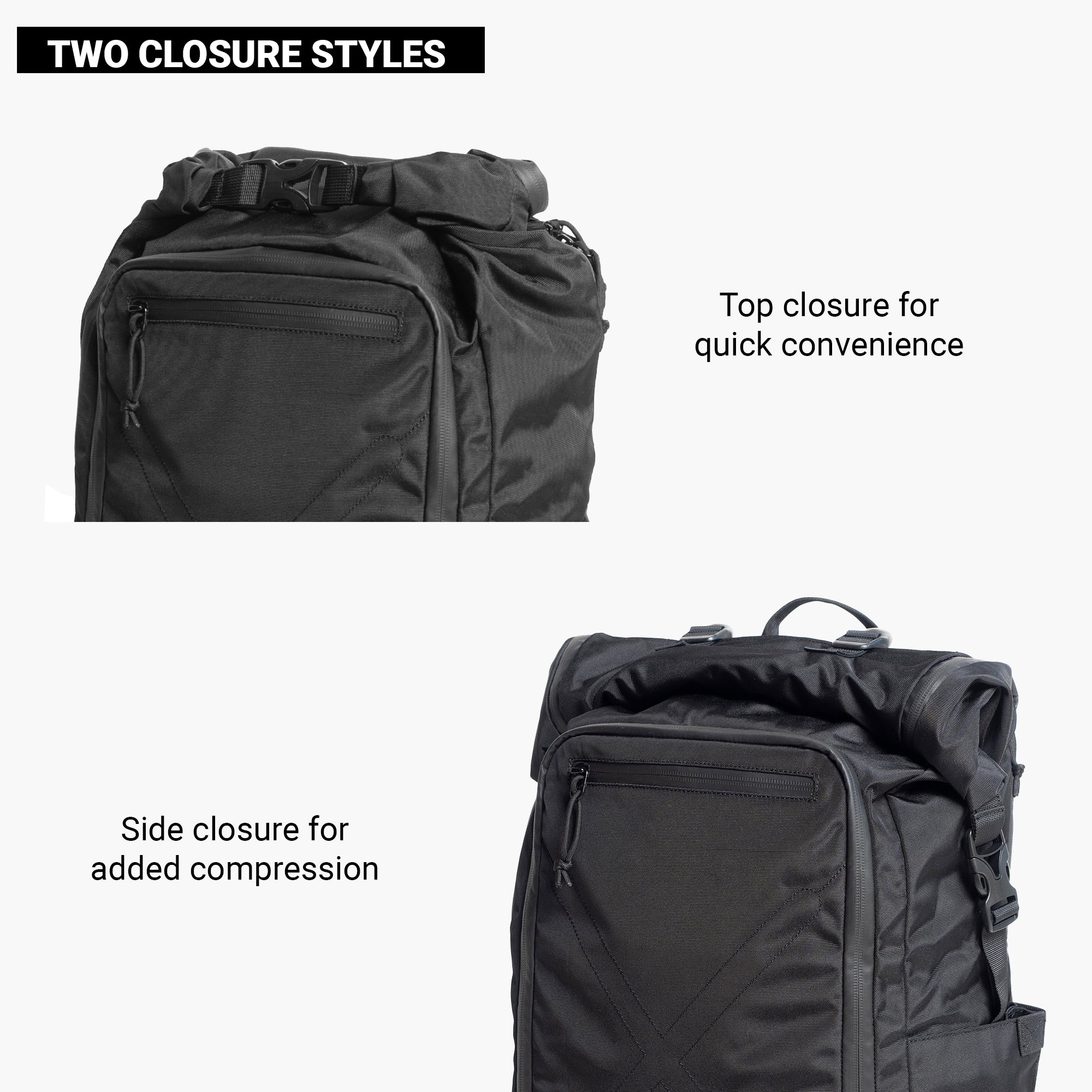 Delta 16-42L Expandable Backpack