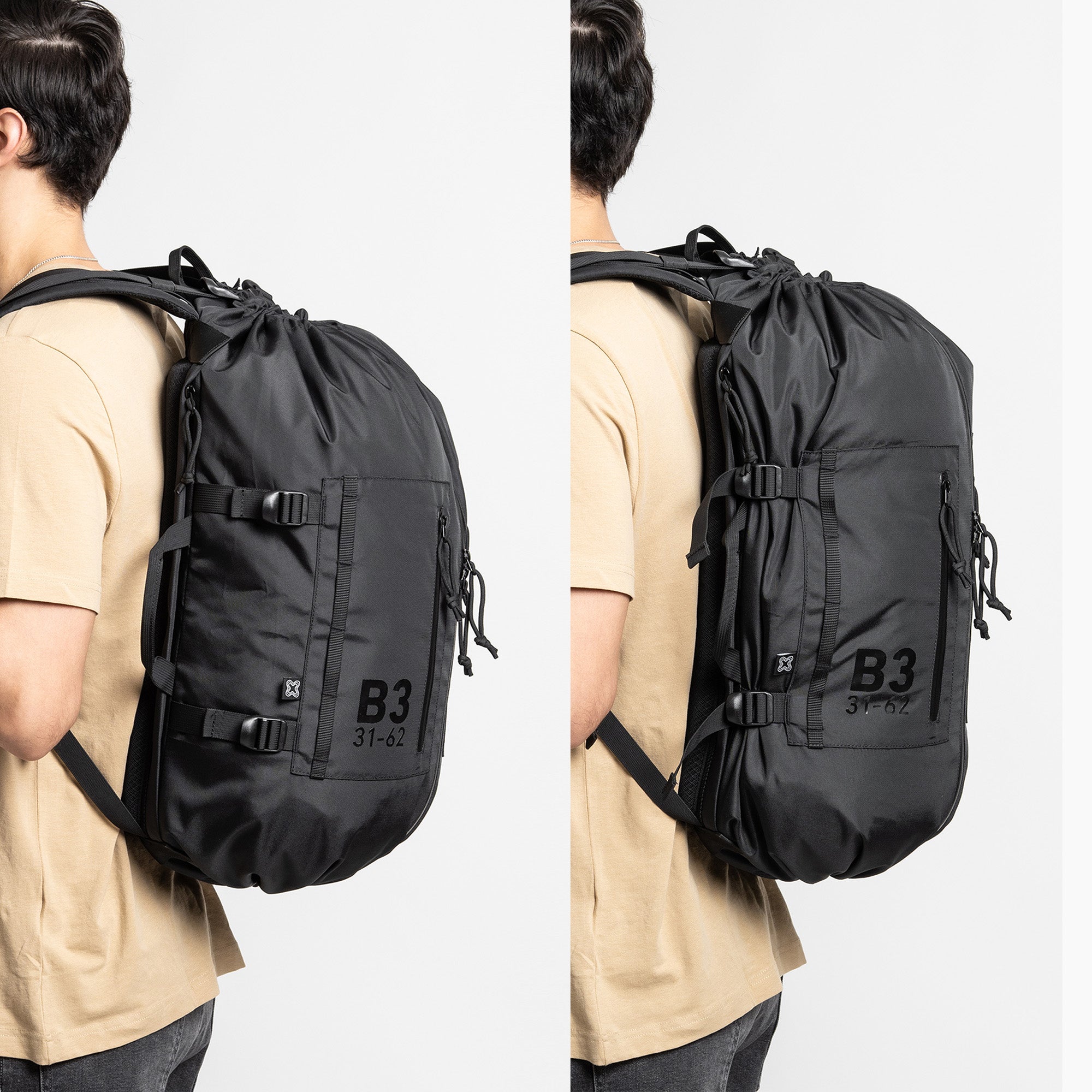 B3 Adjustable Backpack 31-62L V3 - Storming Gravity