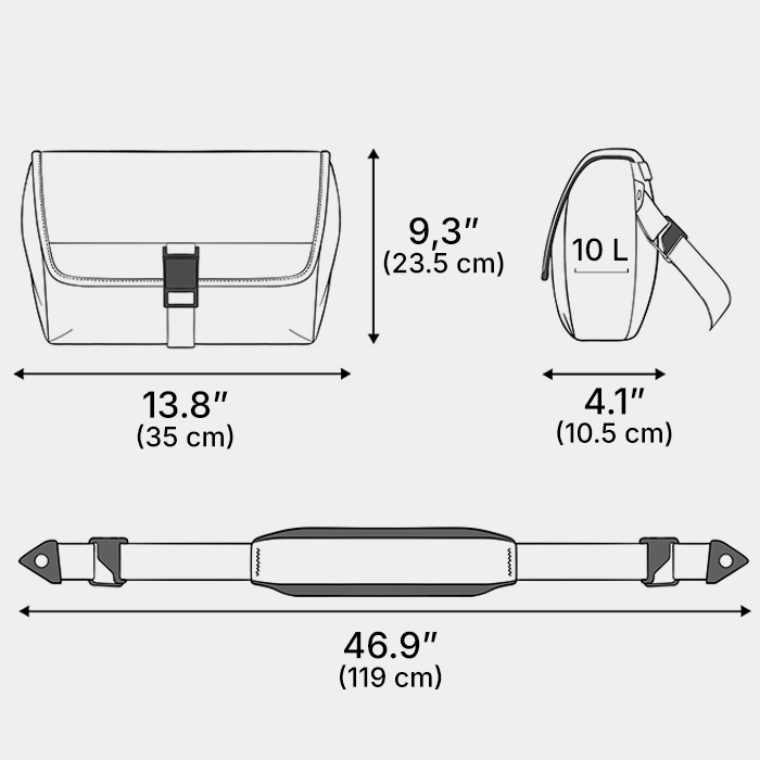 Dayfarer V2 Sling 10L