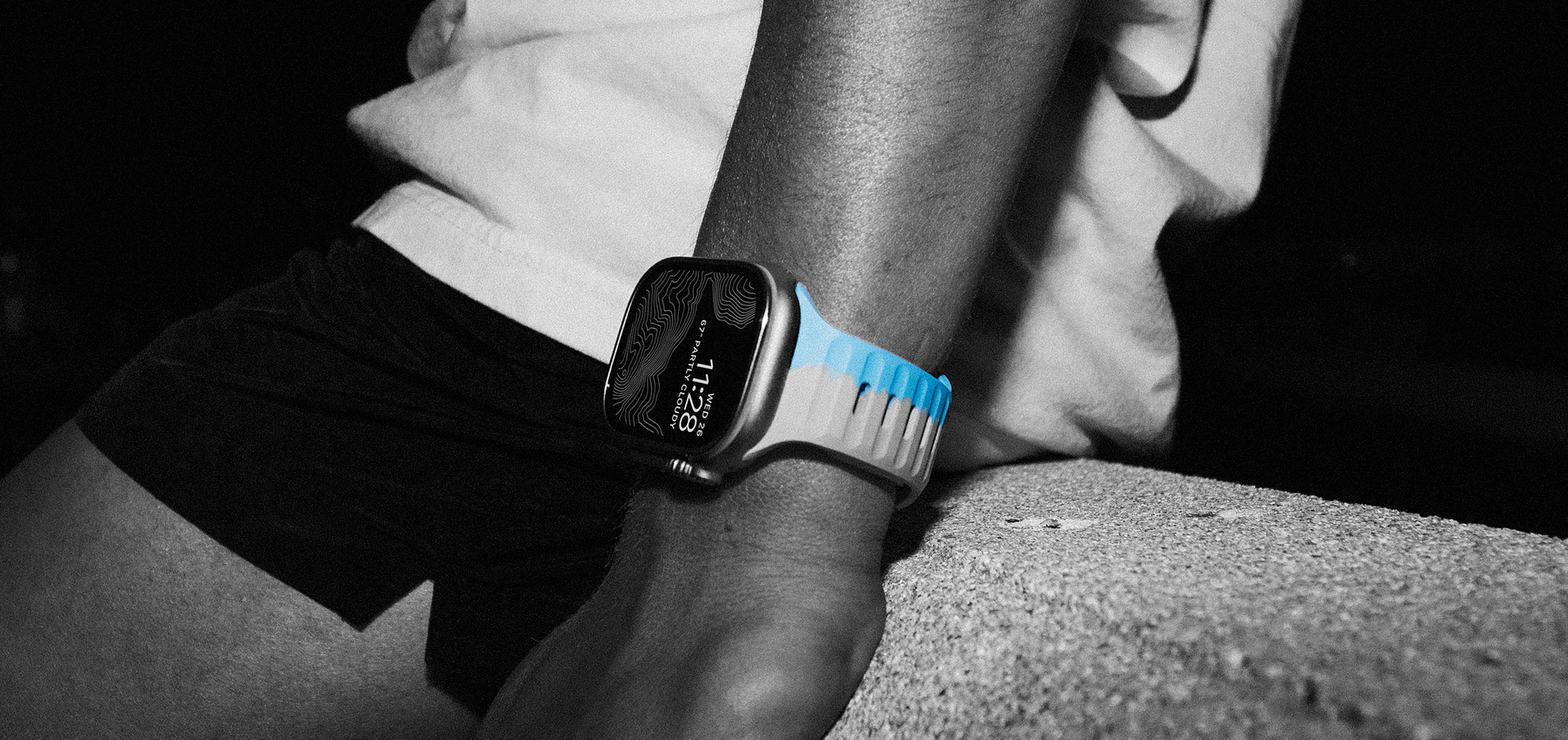 Nomad Sport Band for Apple Watch - Storming Gravity