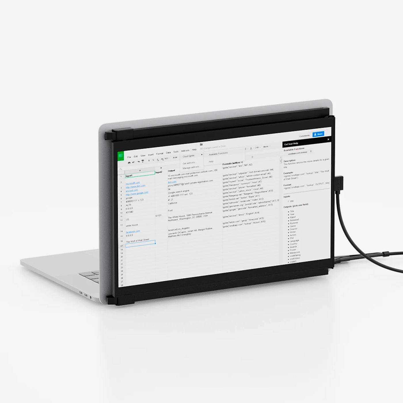 Duex Max DS 14.1" FHD Monitor - Storming Gravity