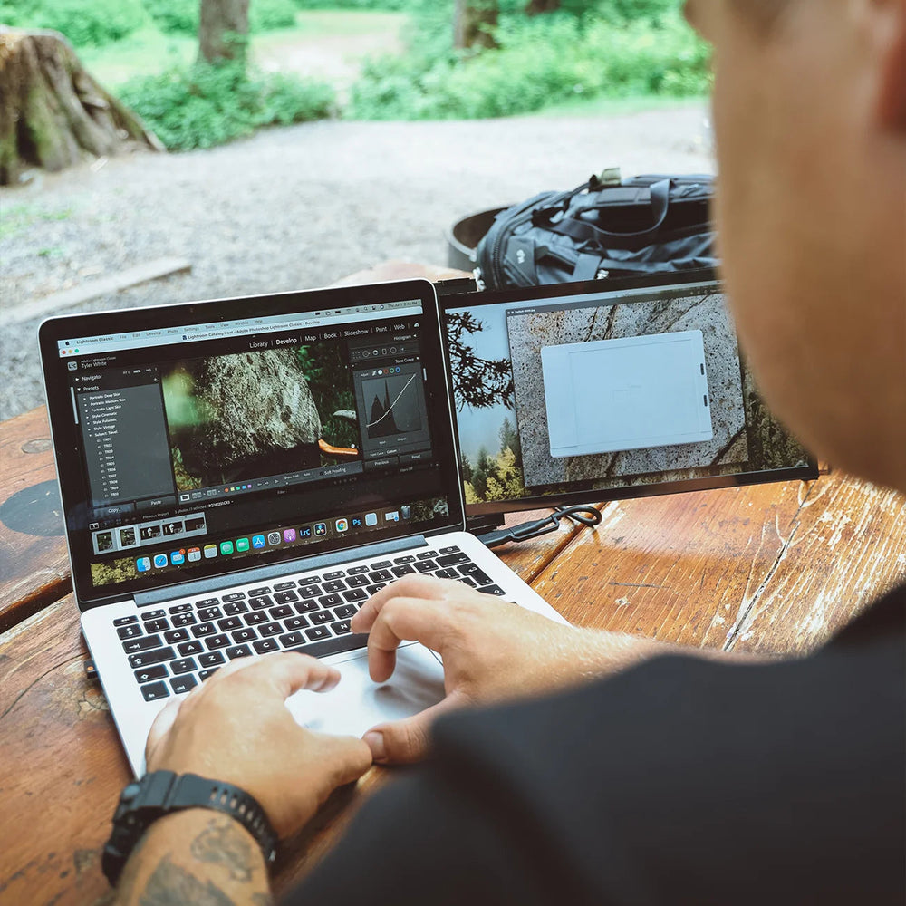 Duex Plus DS - 13.3" Lightweight Extension Monitor - Storming Gravity