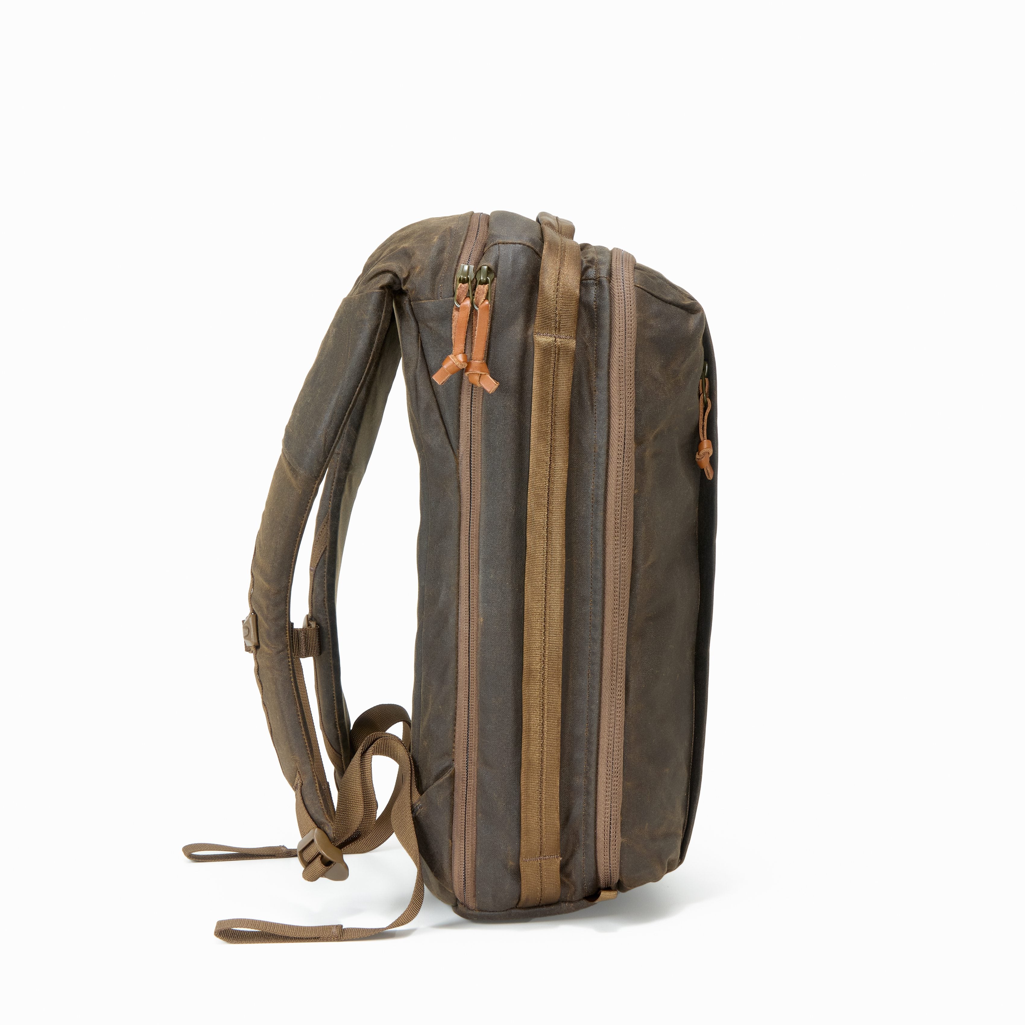 Civic Panel Loader 16L - Waxed Canvas - Storming Gravity