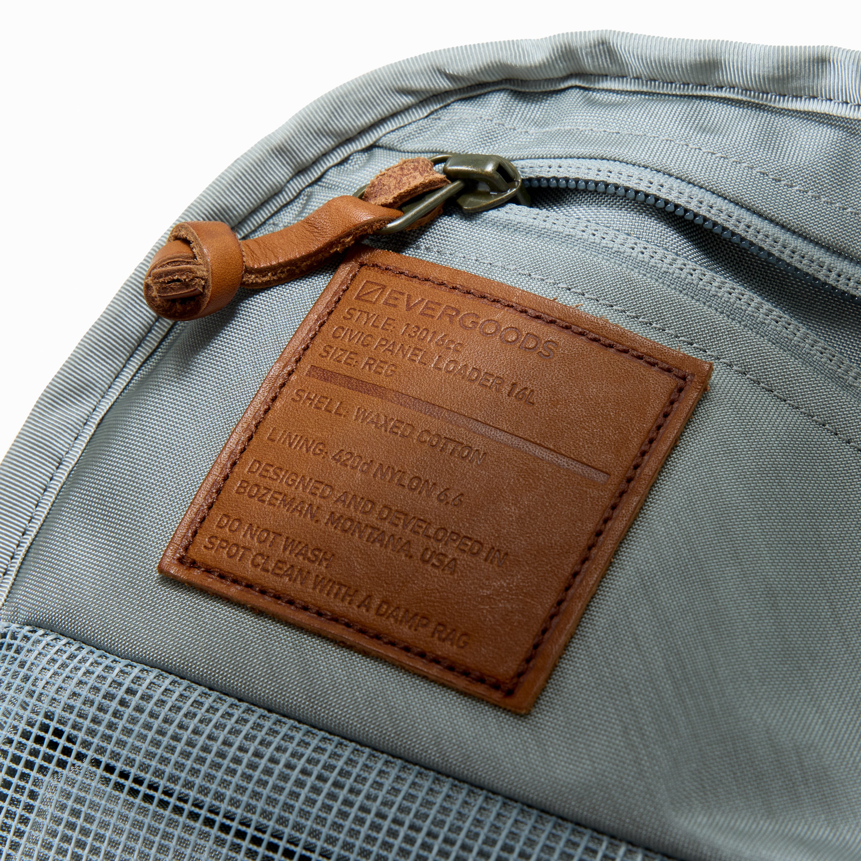 Civic Panel Loader 16L - Waxed Canvas - Storming Gravity
