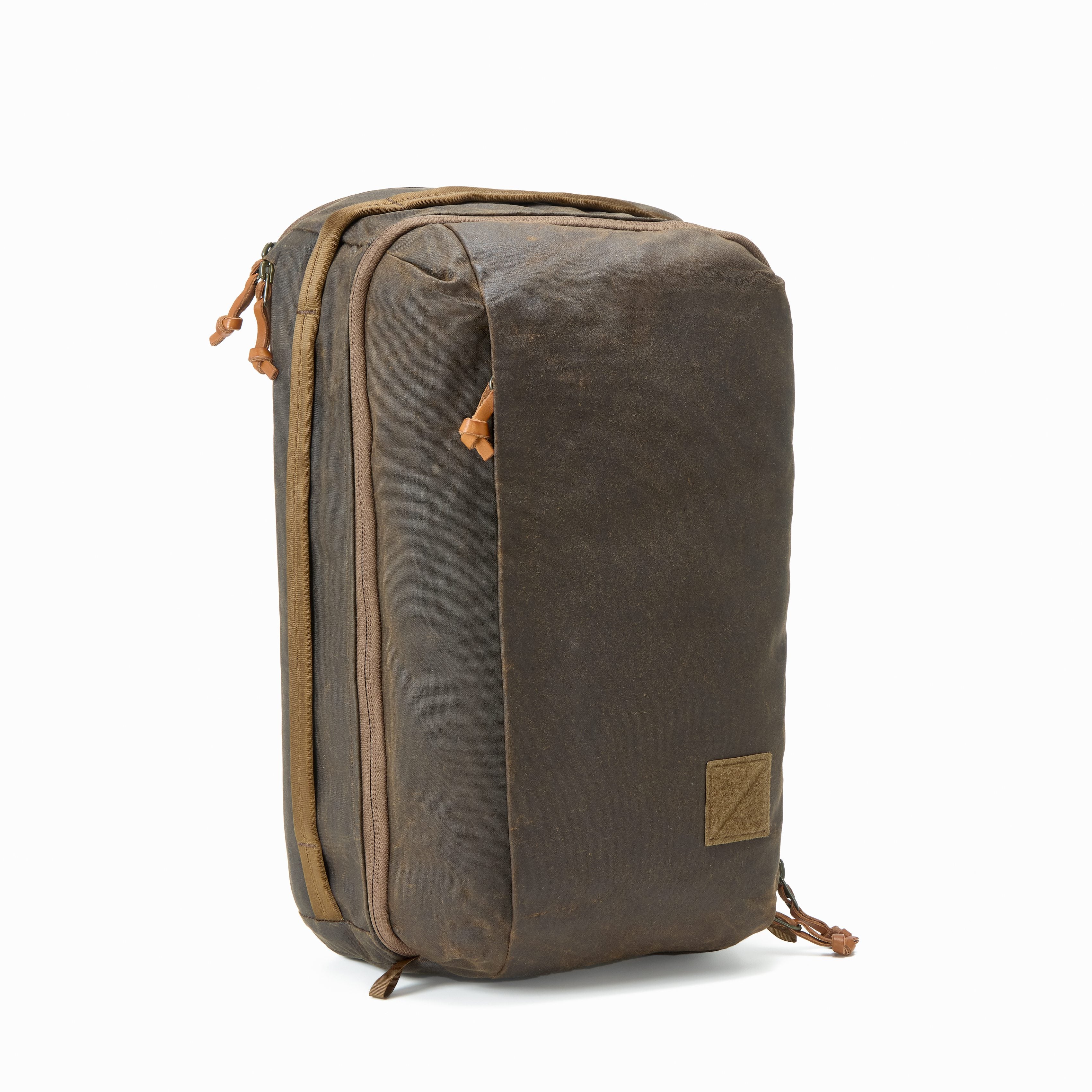 Civic Panel Loader 24L - Waxed Canvas - Storming Gravity
