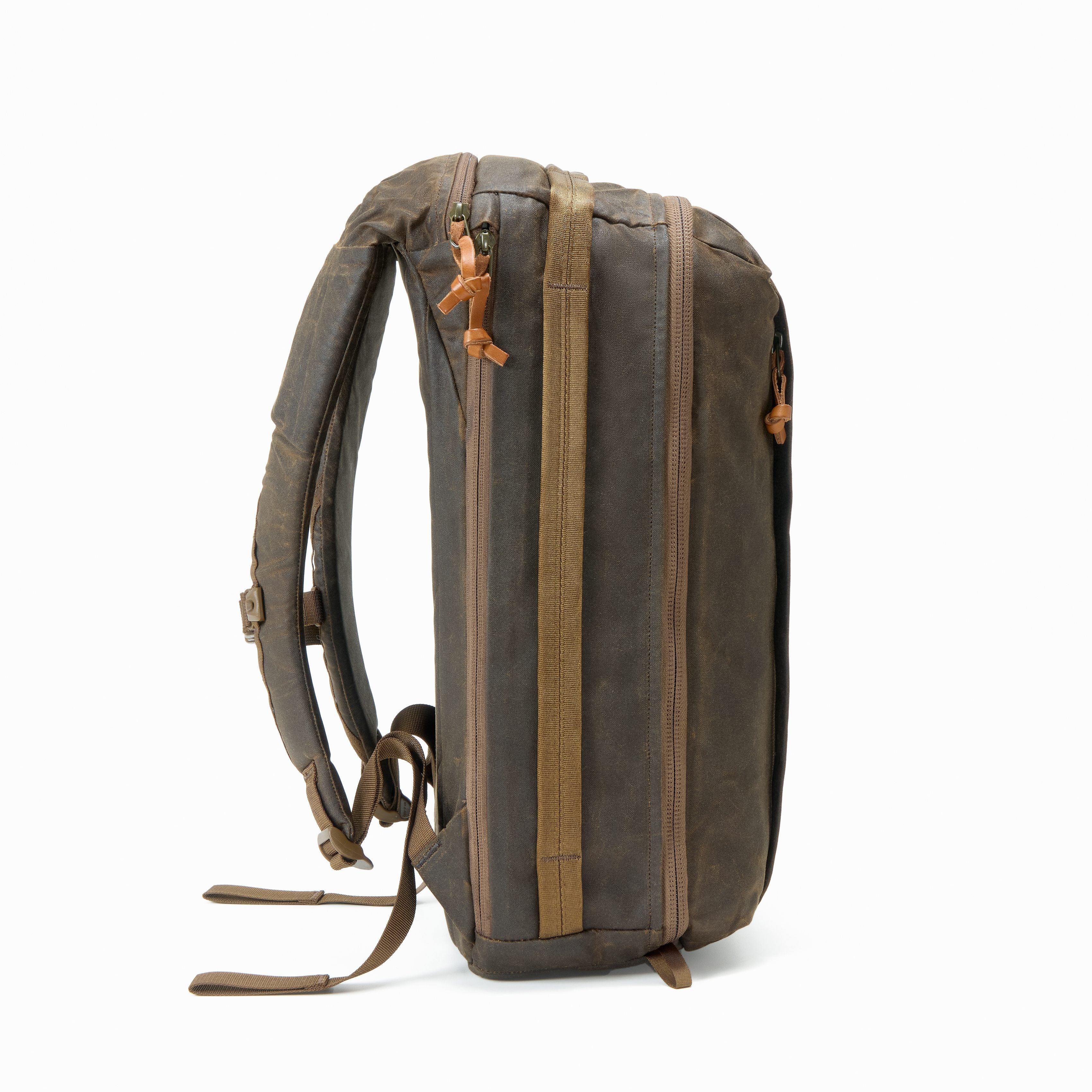 Civic Panel Loader 24L - Waxed Canvas - Storming Gravity