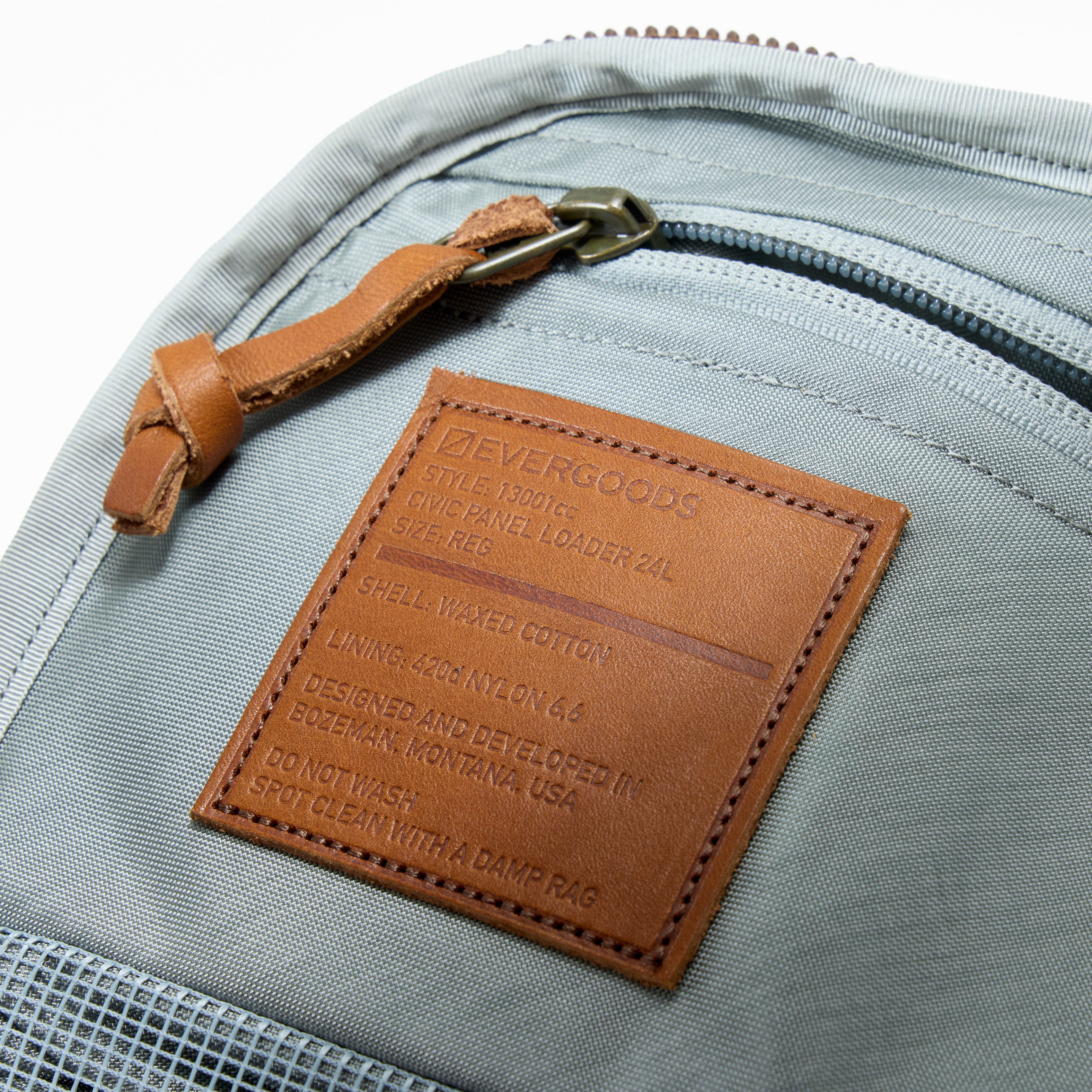 Civic Panel Loader 24L - Waxed Canvas - Storming Gravity