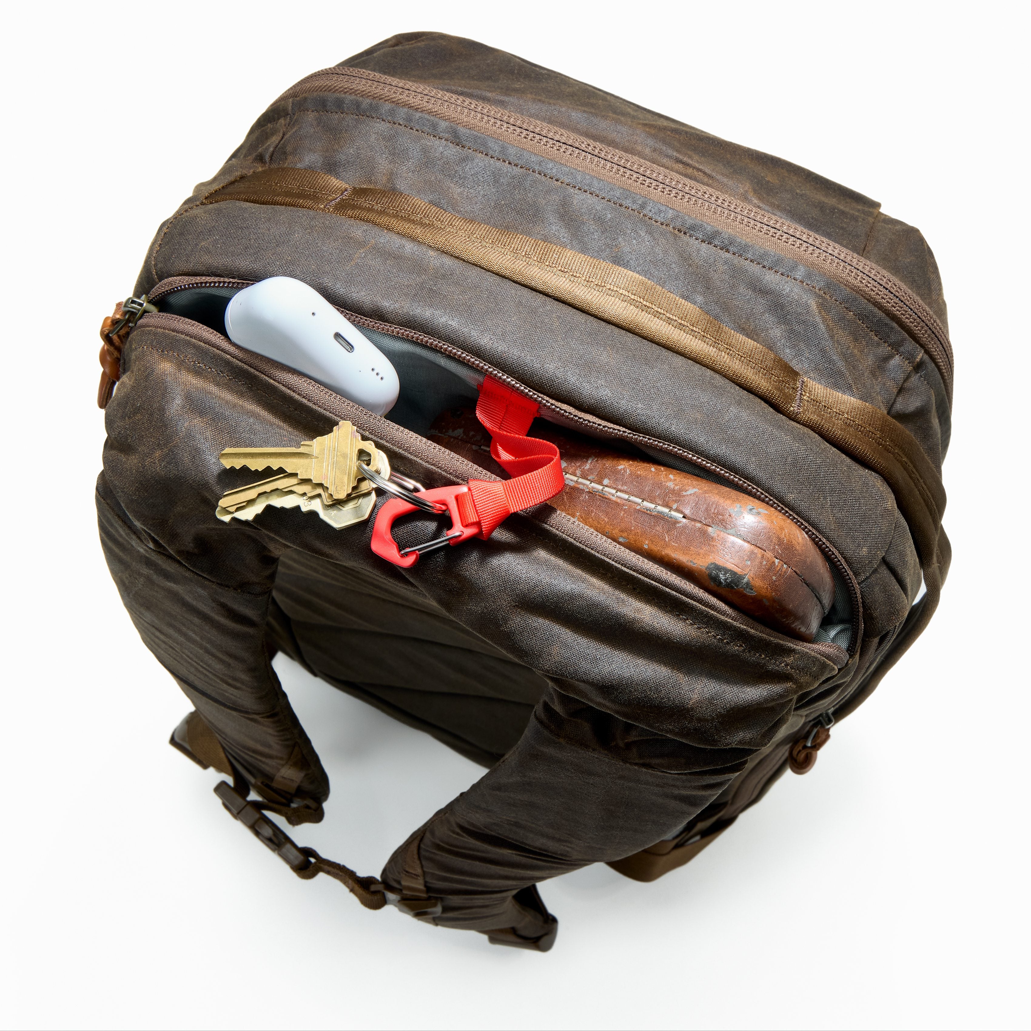 Civic Panel Loader 24L - Waxed Canvas - Storming Gravity