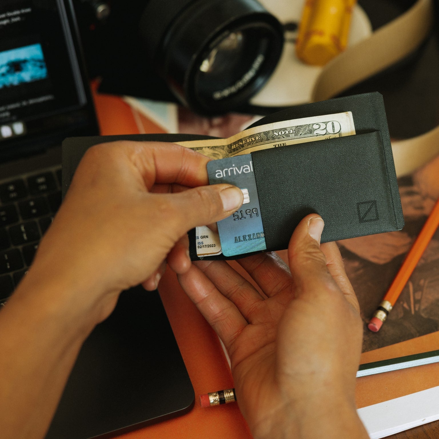 Element Bifold Wallet - Storming Gravity