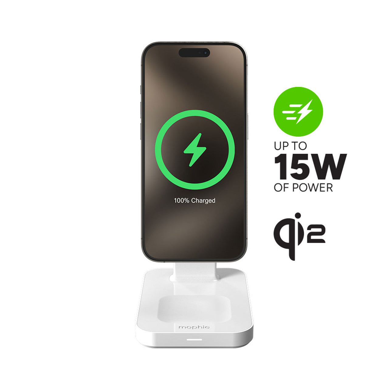 snap+ 3-in-1 wireless charge stand (UK Plug with cable included) - Storming Gravity