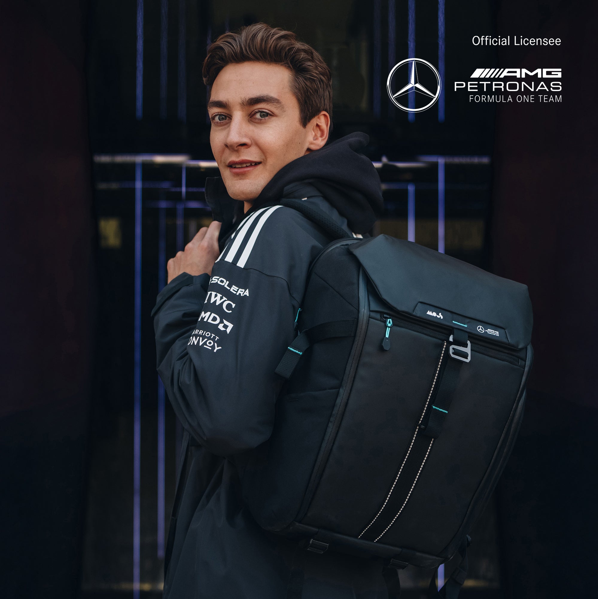 Protective Lid Backpack (Optimal X MERCEDES-AMG F1 Team) - Storming Gravity