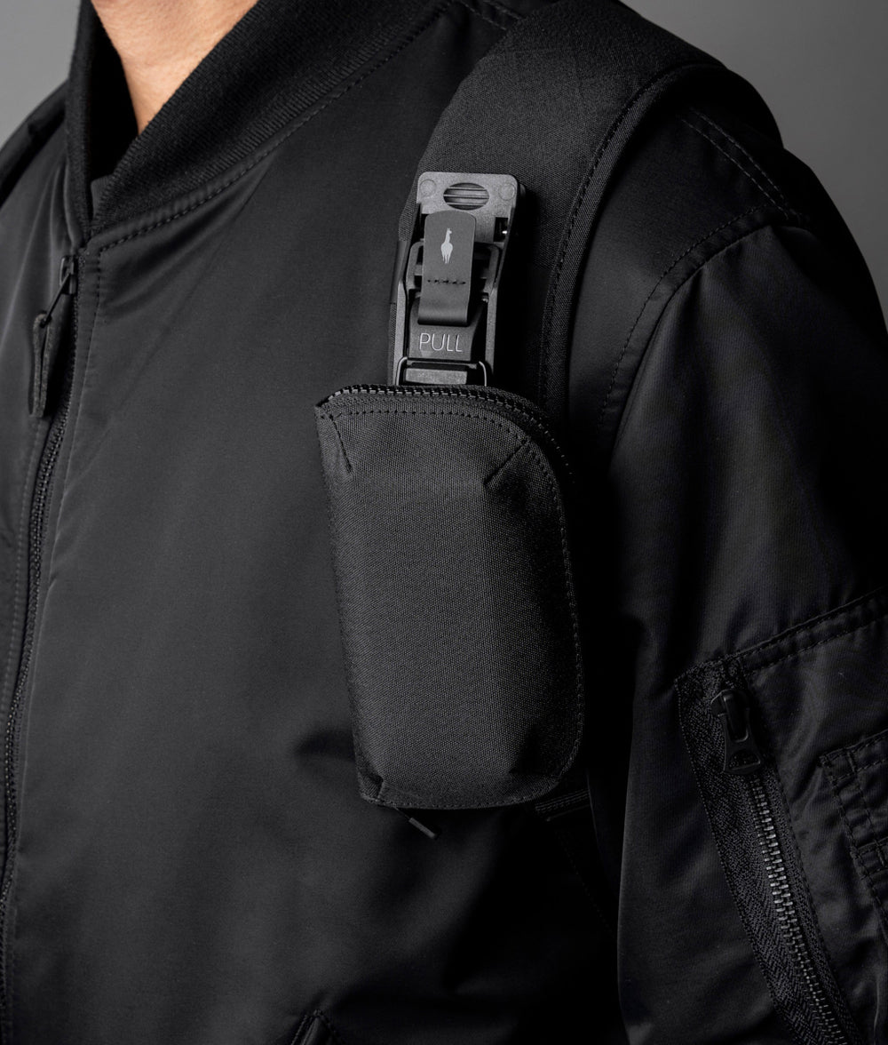 Hub Zip Pocket - Storming Gravity