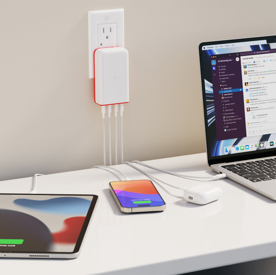PlugBug Travel Adaptor with Find My - Storming Gravity