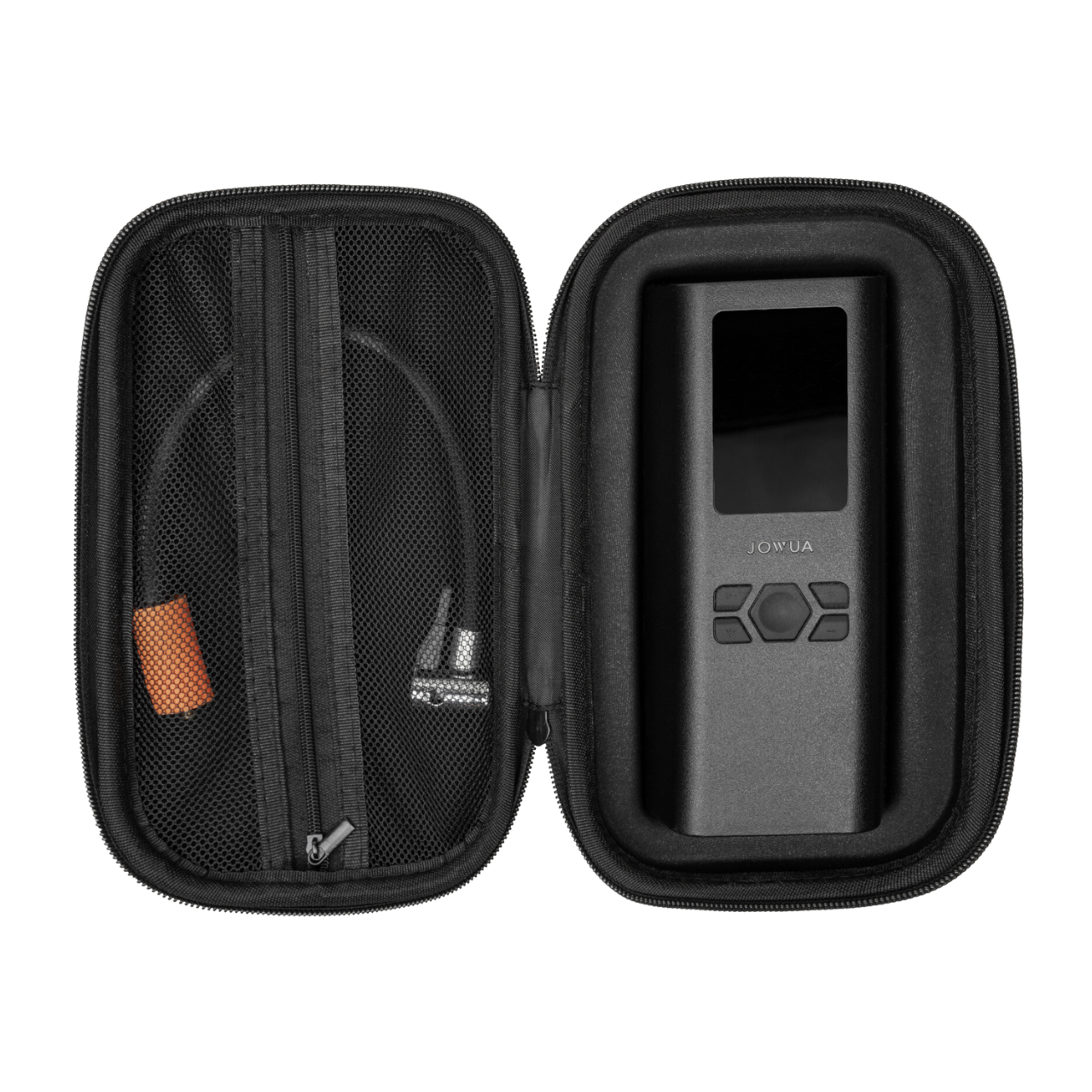 Portable Air Compressor for Tesla & Tire Valve Caps Combo