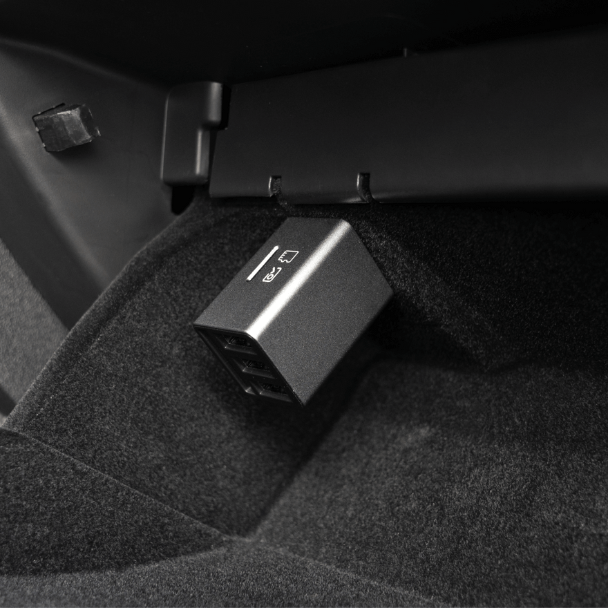 3 Port USB HUB with DashCam Reader