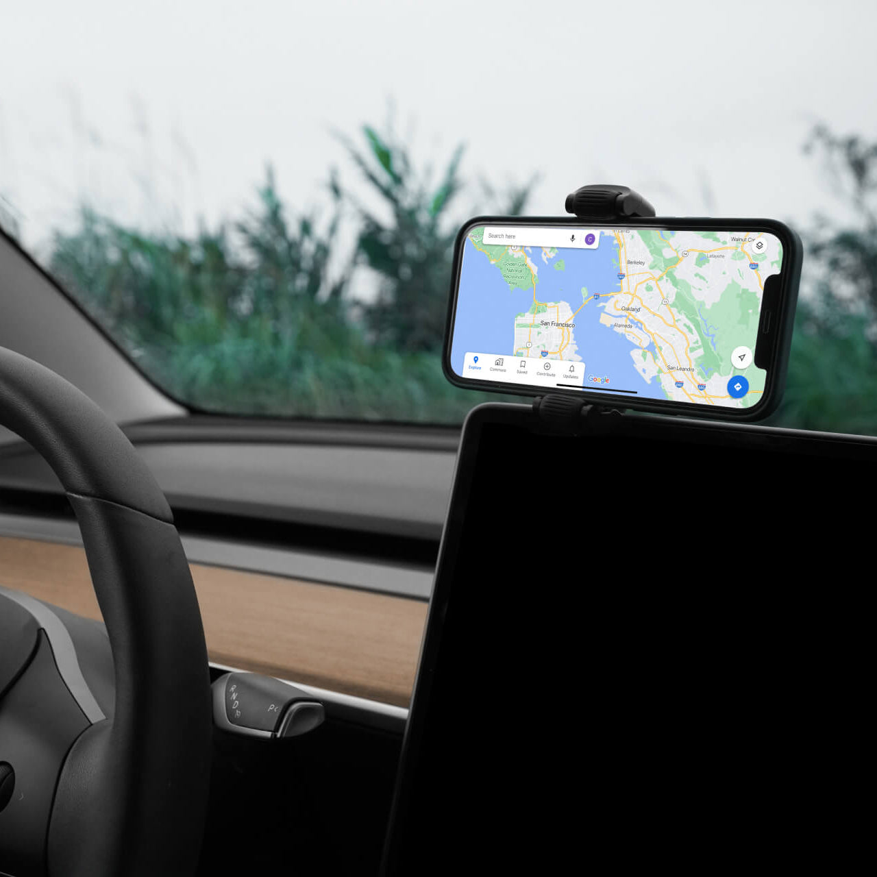 6D Tesla Compatible Invisible Foldaway Car Mount (Universal Roller Mount) - Storming Gravity