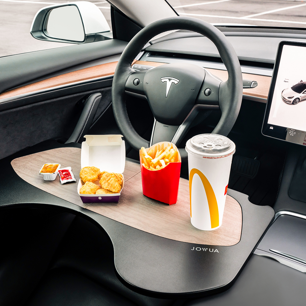 Foldable Car Tray for Tesla