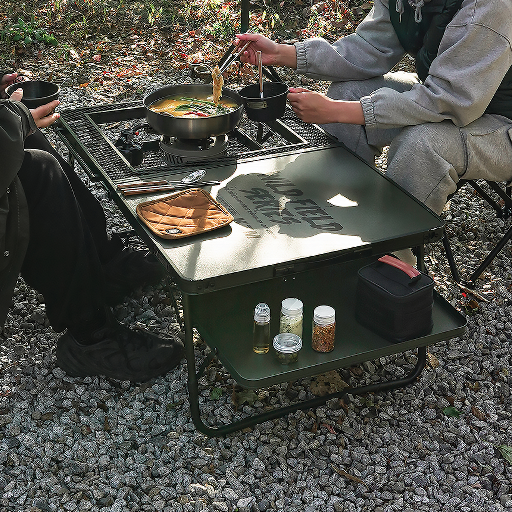 Wild Field Low BBQ Table - Storming Gravity