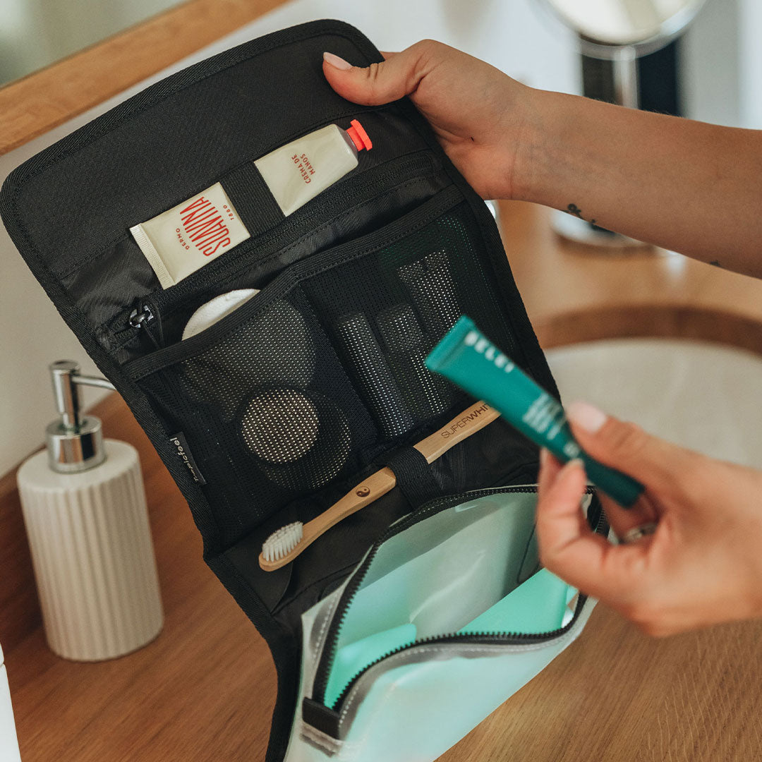 Roll-Up Toiletry Bag - Storming Gravity