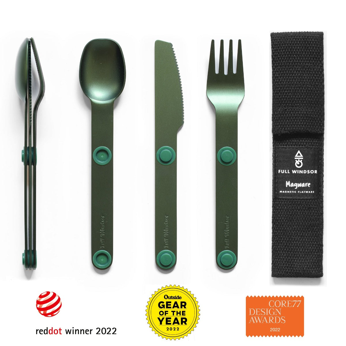 Magware - Magnetic Cutlery Set - Storming Gravity