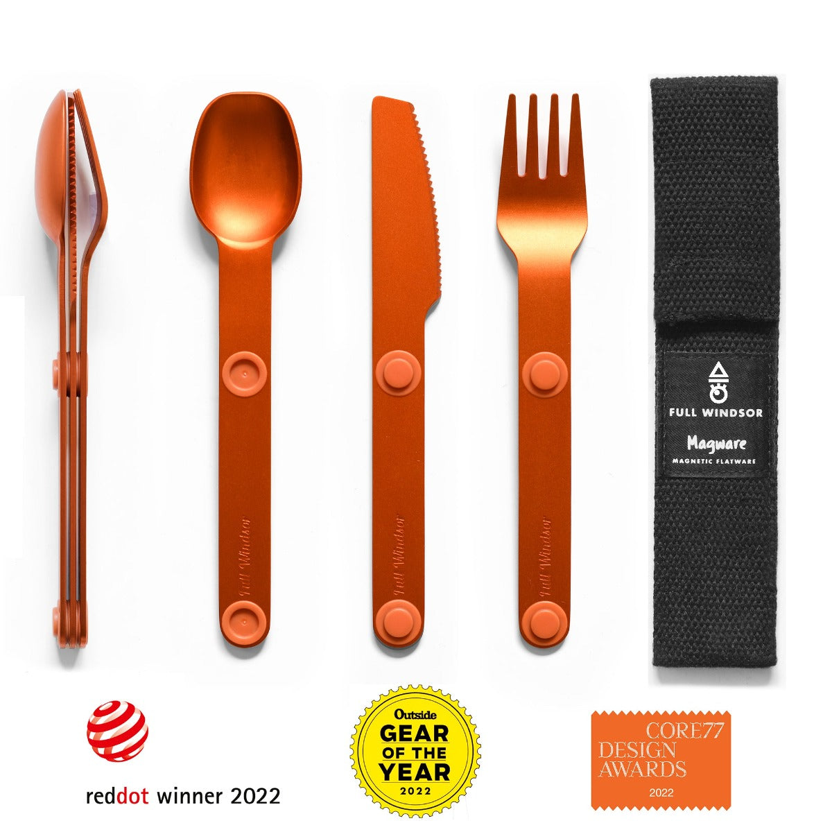 Magware - Magnetic Cutlery Set - Storming Gravity