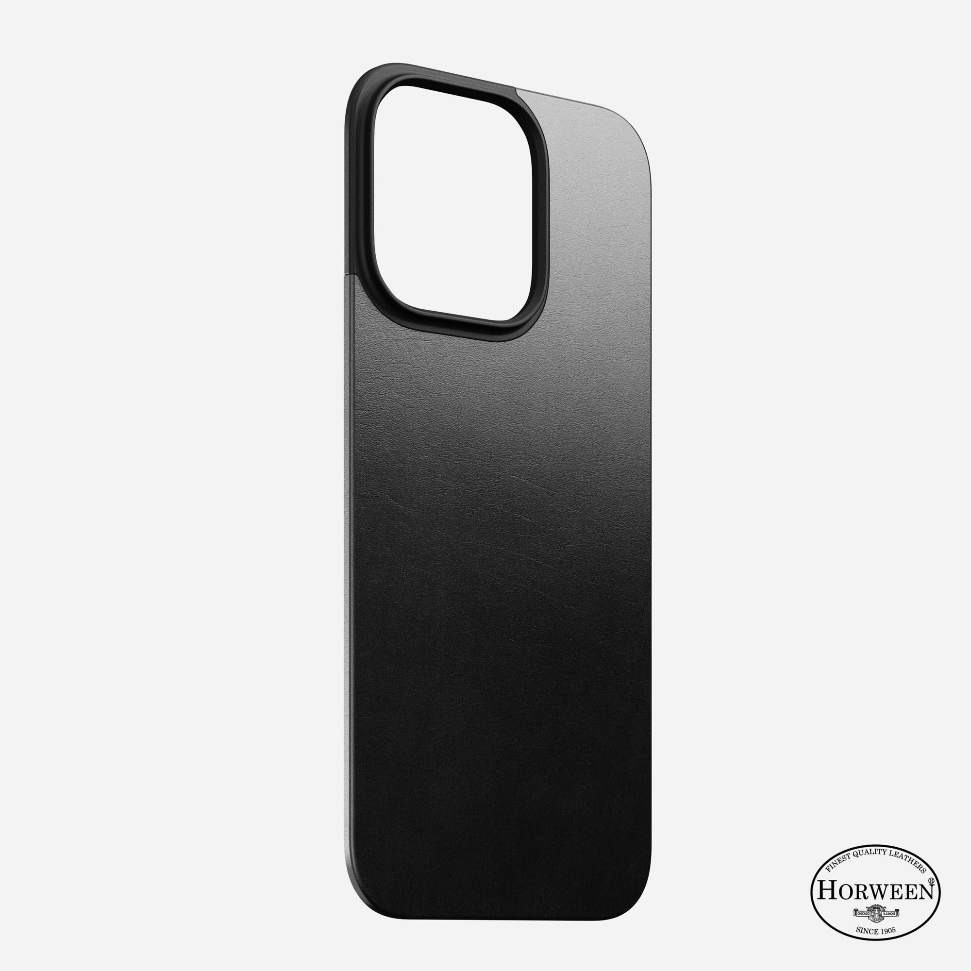 Magnetic Horween® Leather Back for iPhone 16 Series - Storming Gravity