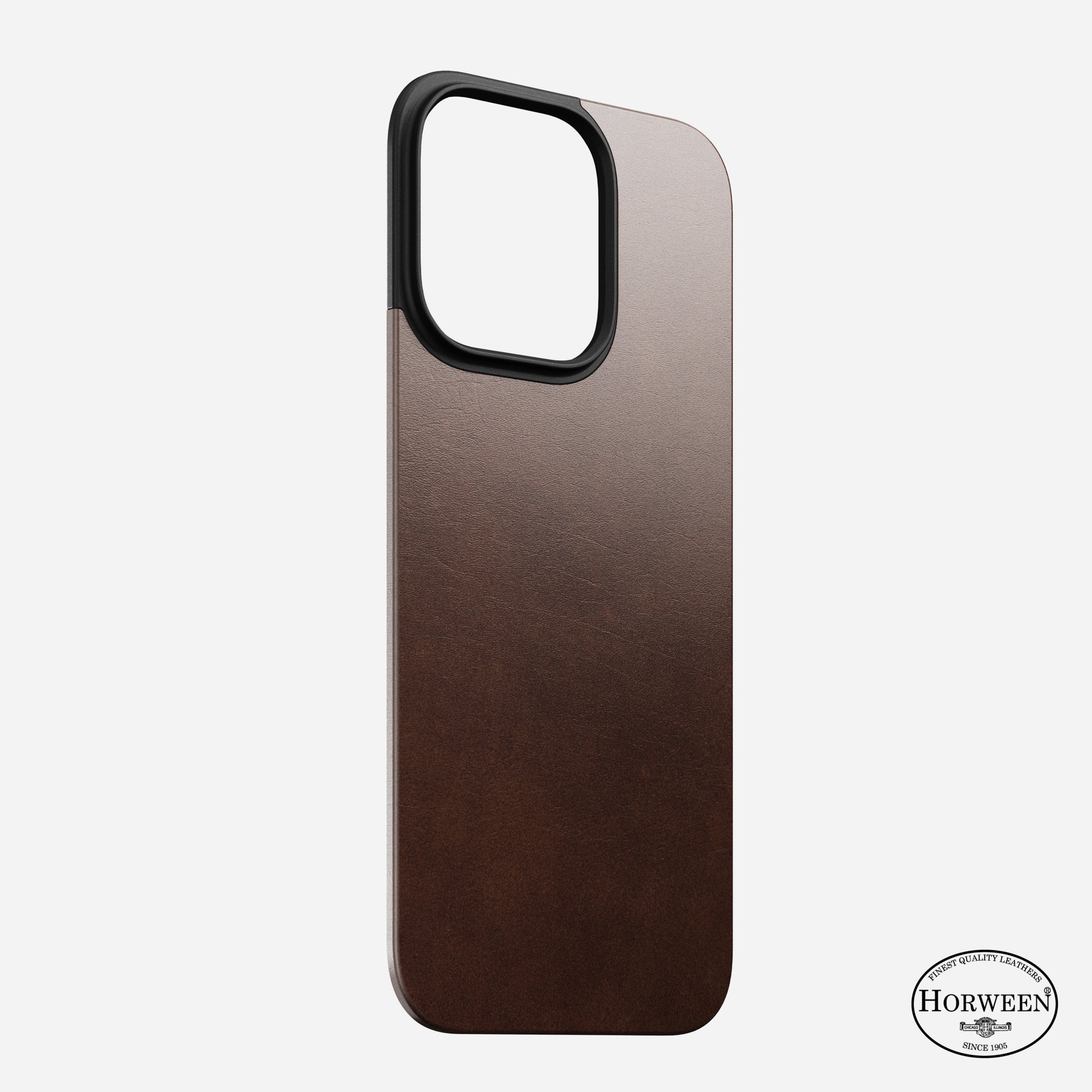 Magnetic Horween® Leather Back for iPhone 16 Series - Storming Gravity