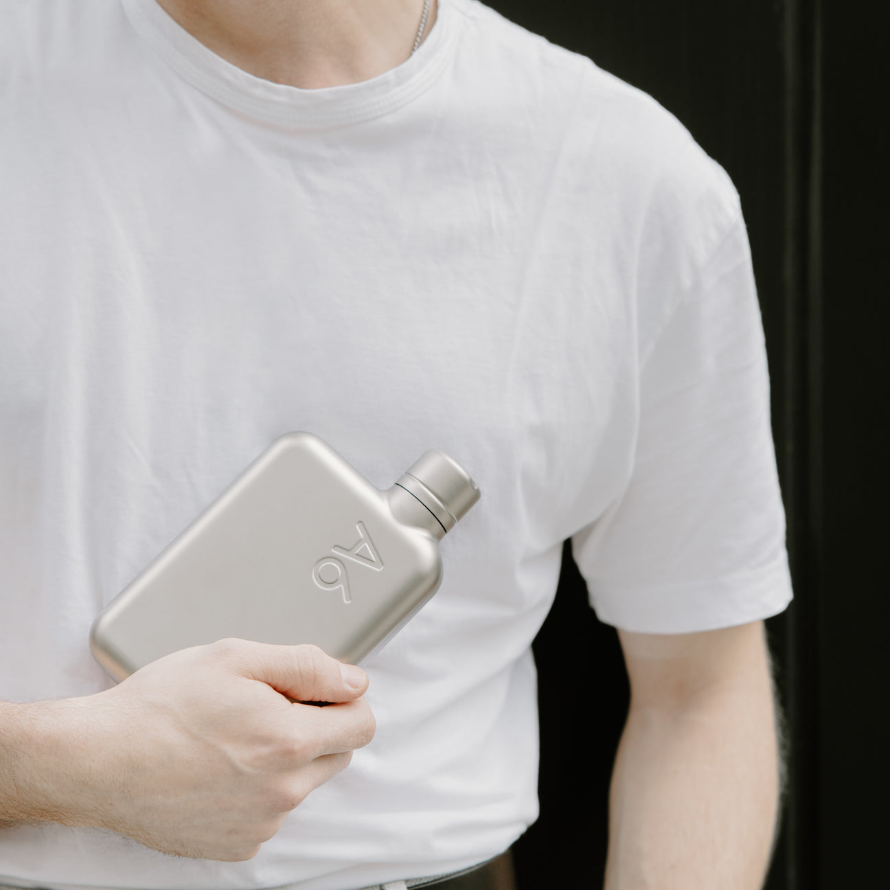A6 Stainless Steel memobottle (Satin) 500ml - Storming Gravity