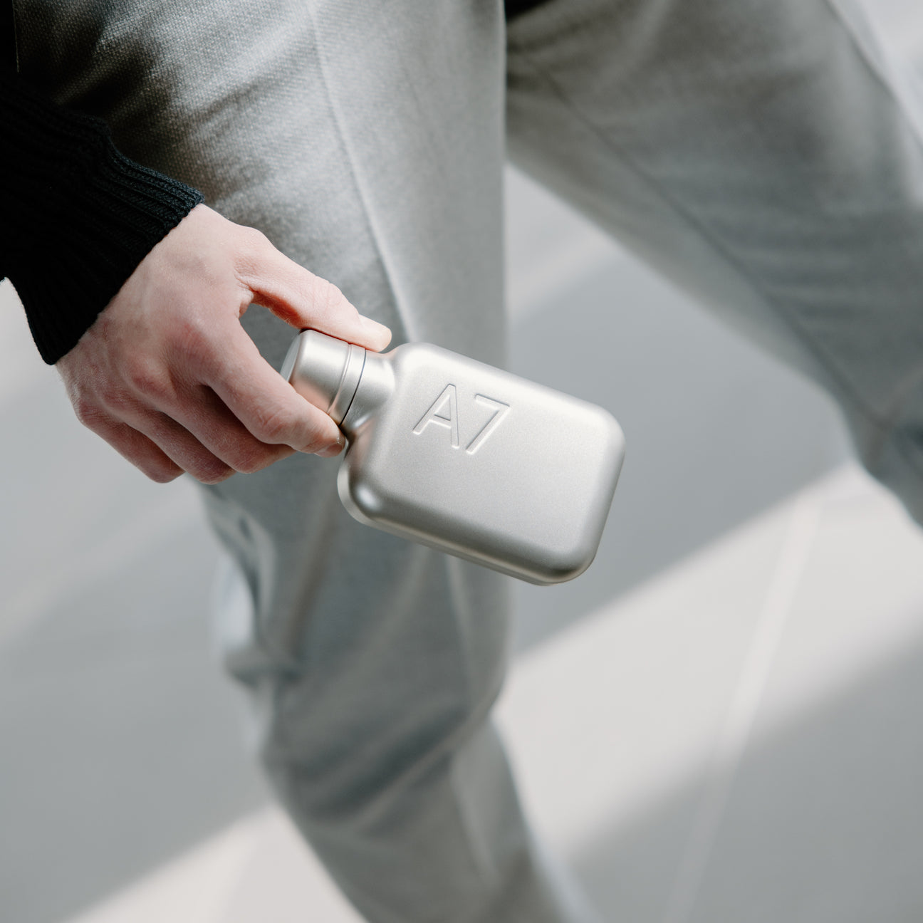 A7 Stainless Steel memobottle (Satin) 250ml - Storming Gravity