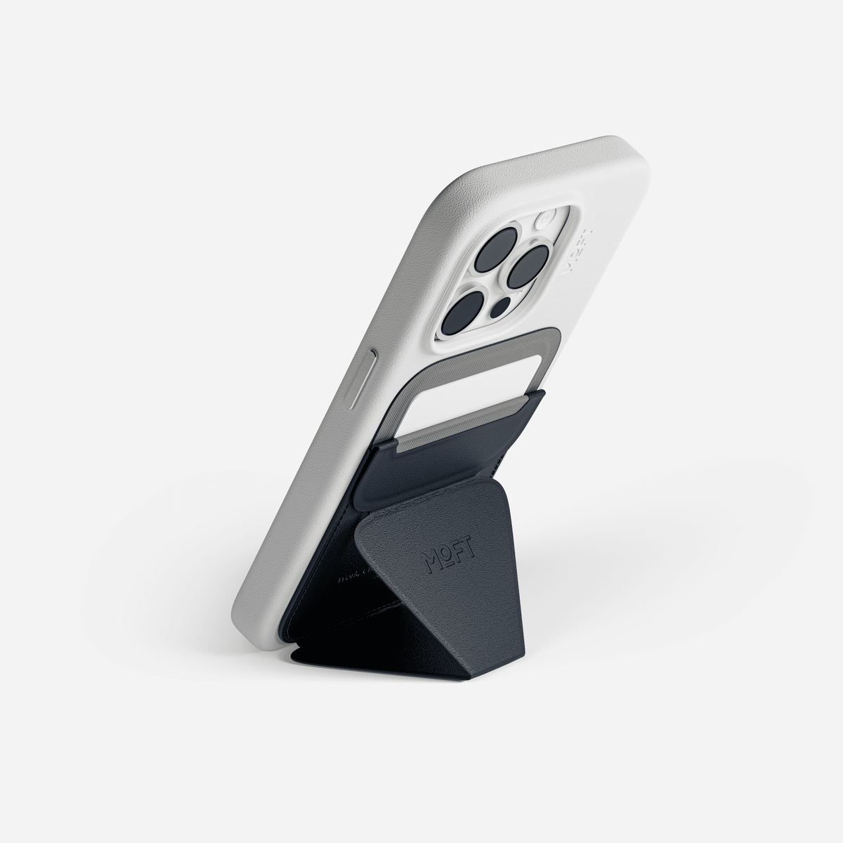 Snap-on Phone Stand & Wallet MOVASâ„¢ - MagSafe Compatible