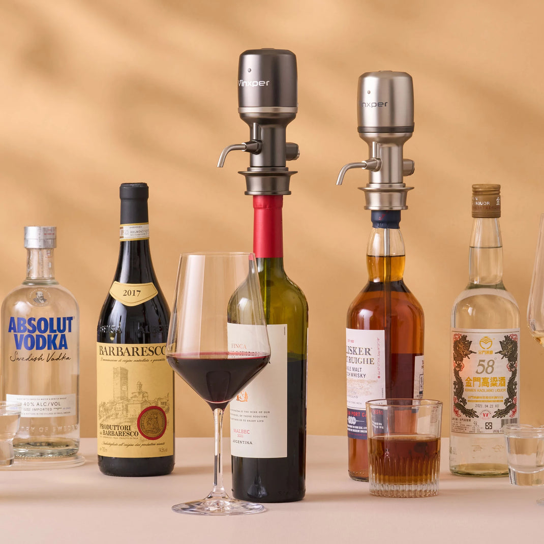 Vinxper Expert - Adjustable Electric Wine Aerator - Storming Gravity