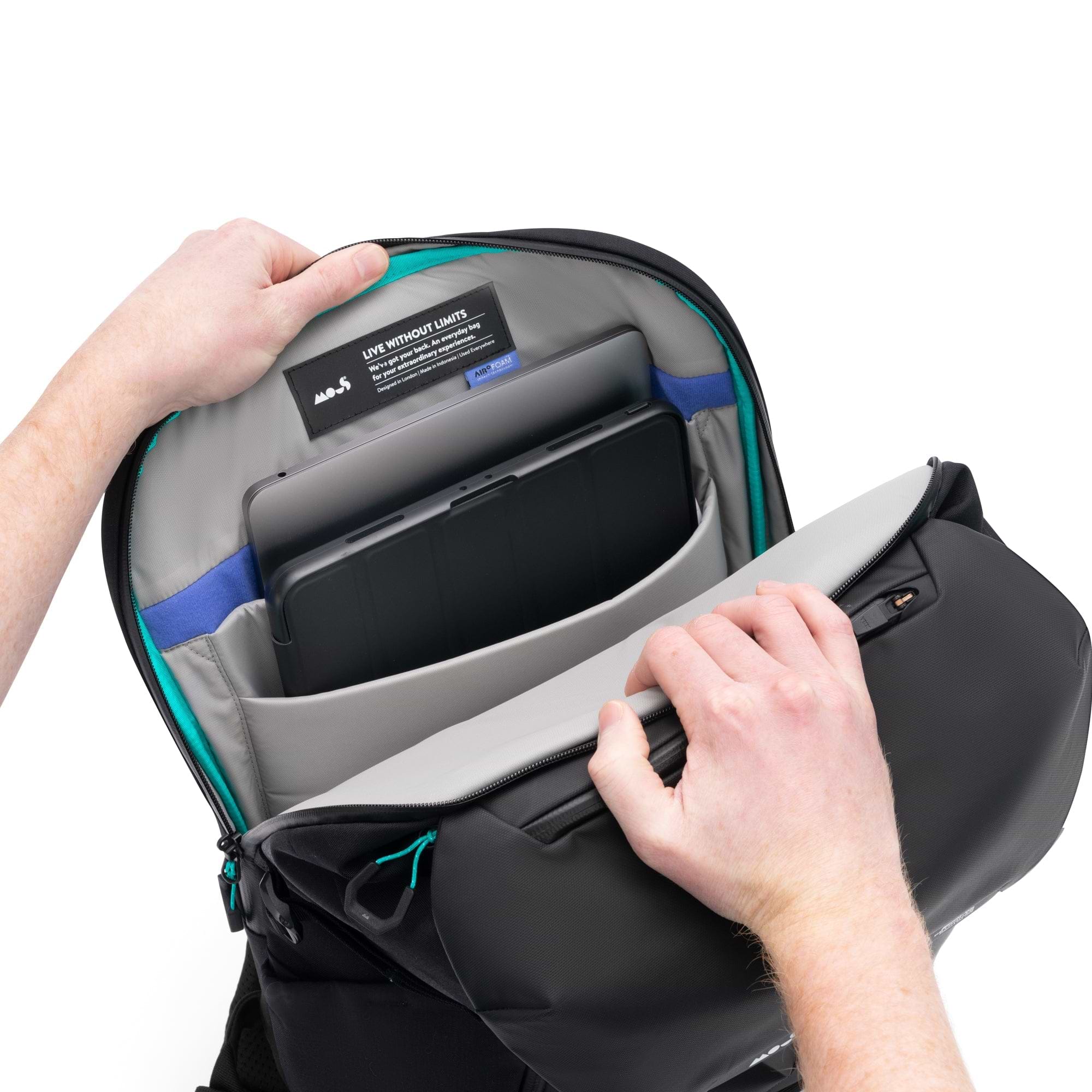 Protective Lid Backpack (Optimal X MERCEDES-AMG F1 Team) - Storming Gravity