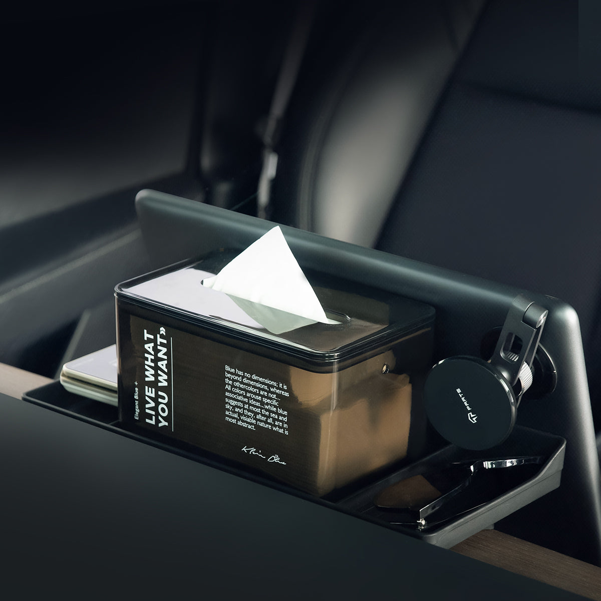 Dashboard Storage Hidden Tray for Model 3 & Model Y - Storming Gravity