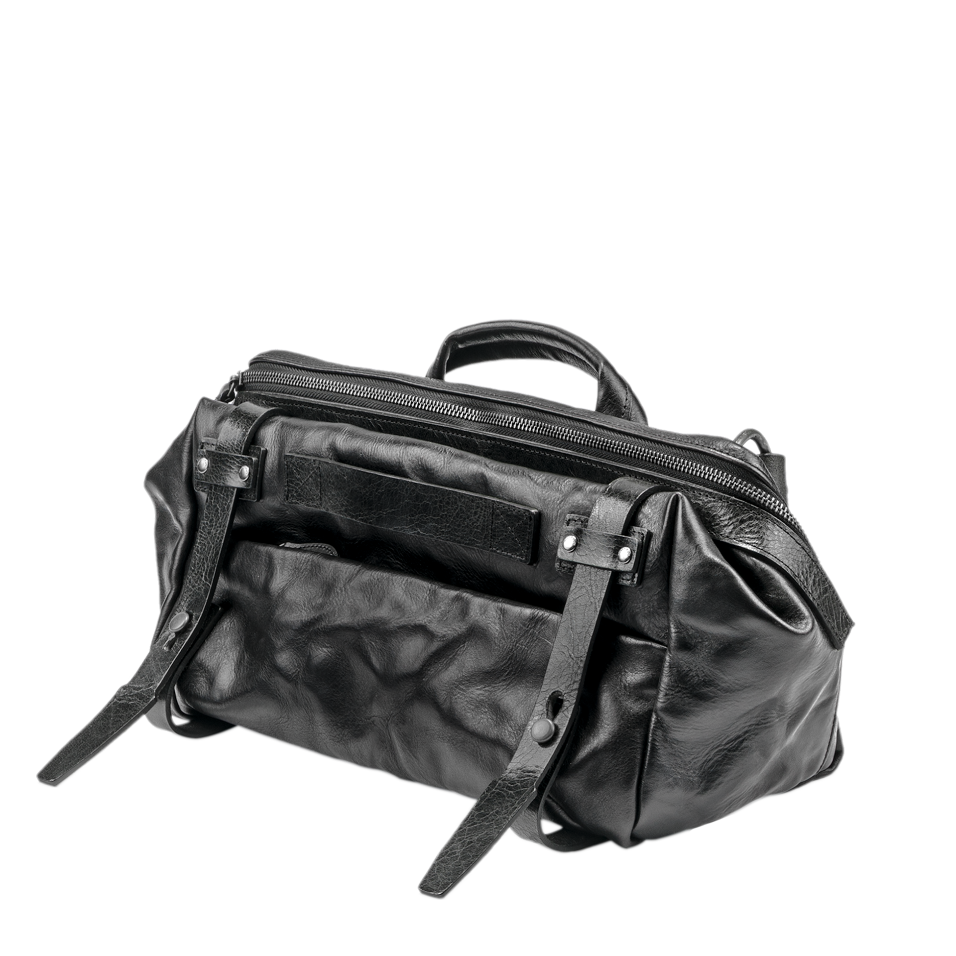 Night Rider Full Leather Sling Bag 9.5L - Storming Gravity