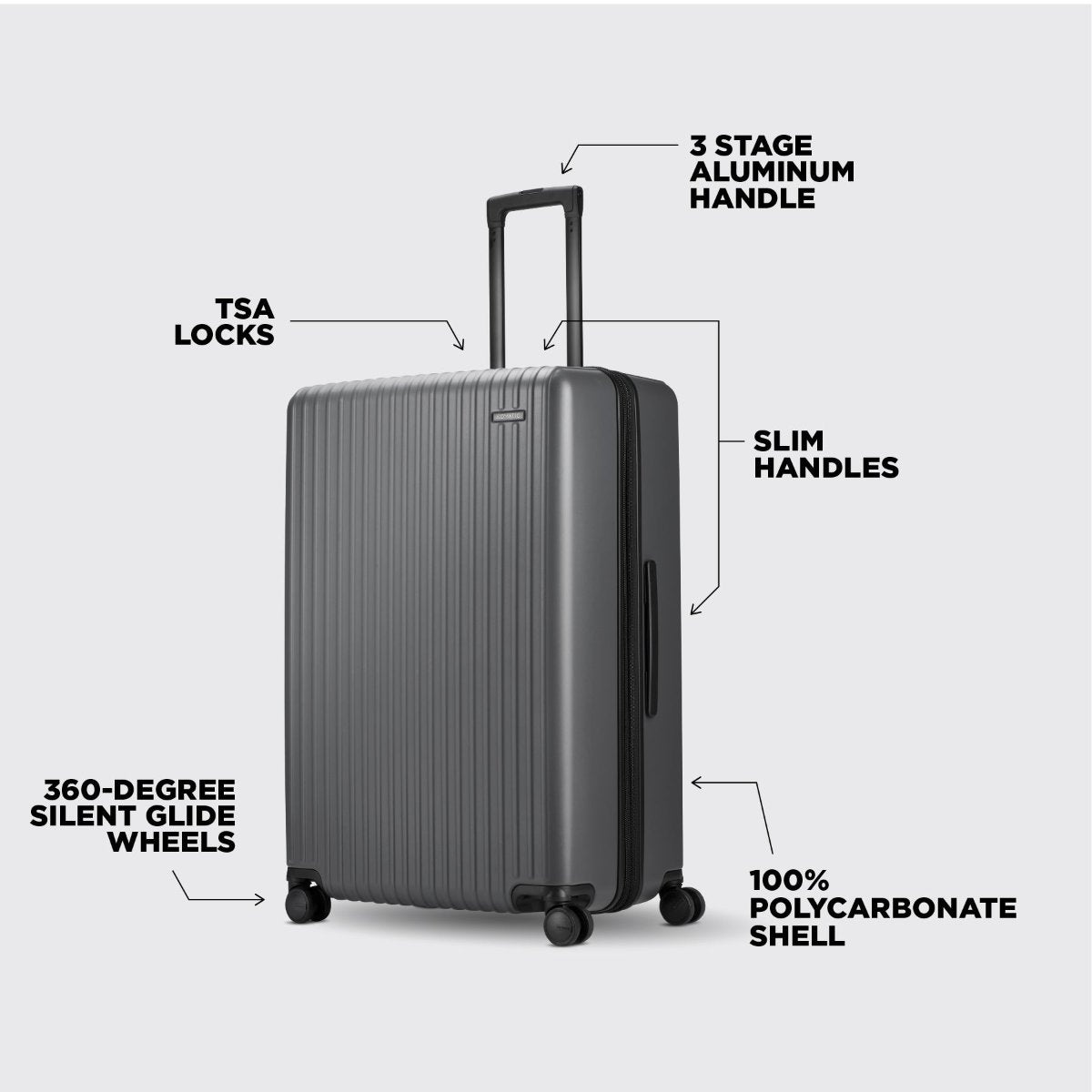 Method Luggage Check-In 127L - Storming Gravity