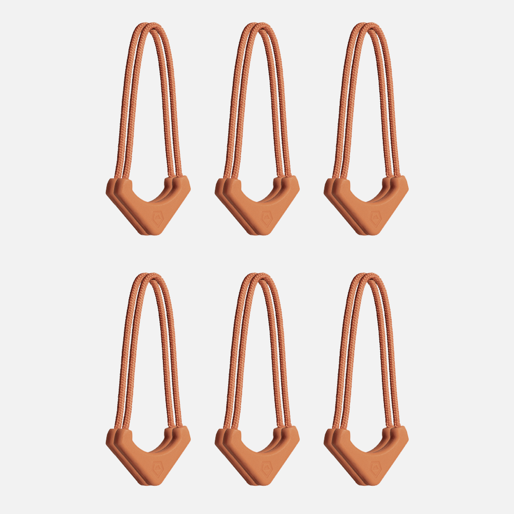 Worryless Locking Zipper Pullers - Storming Gravity