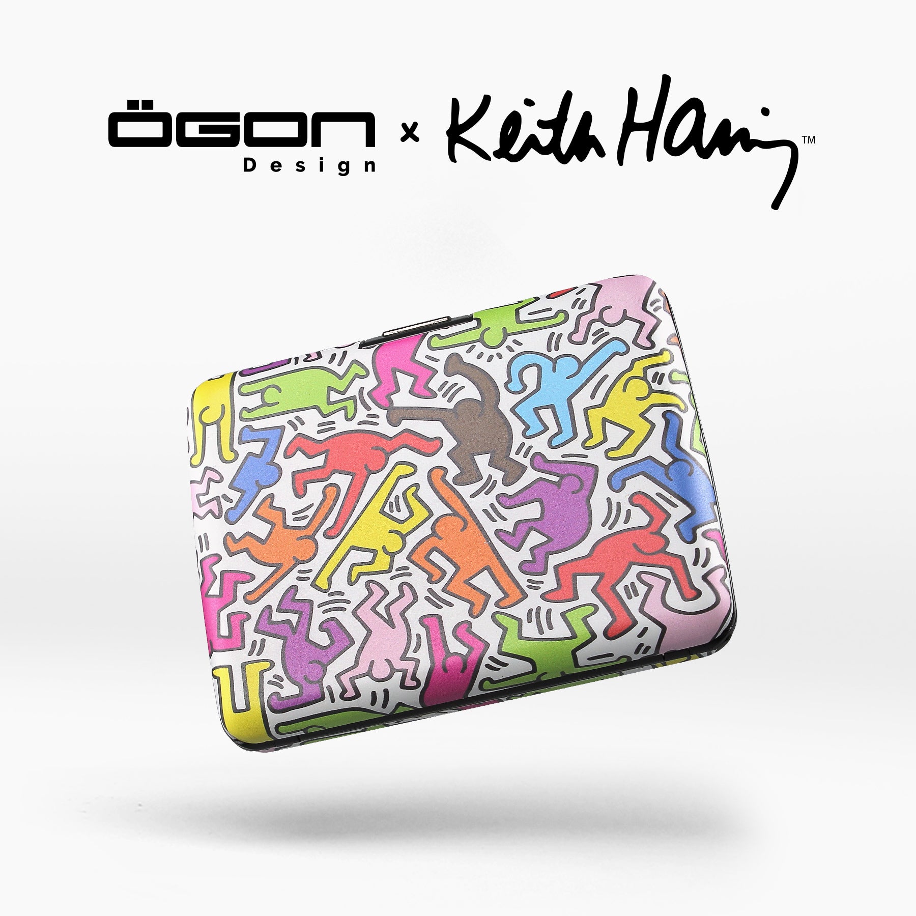 SMART CASE V2 Large | Keith Haring Color - Storming Gravity