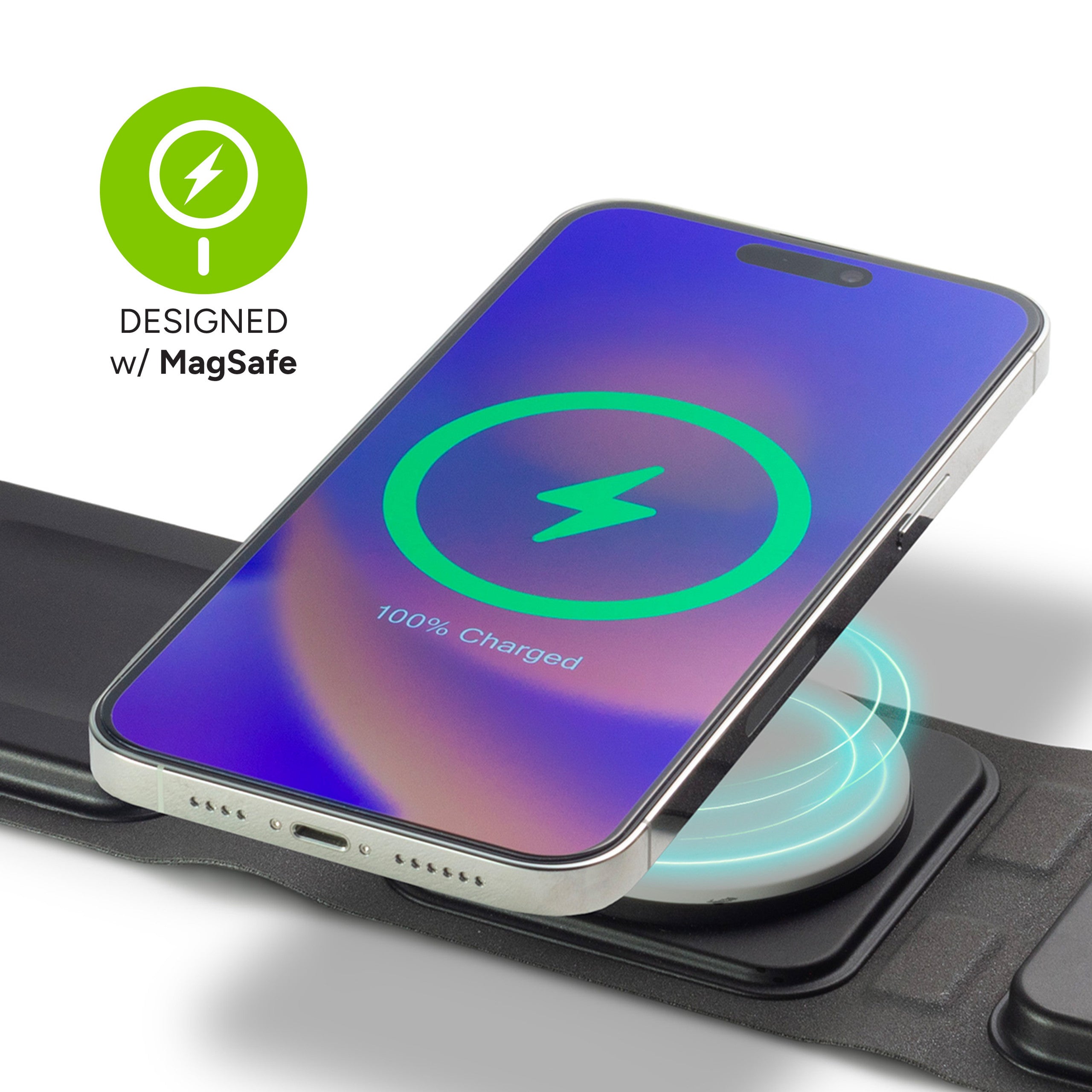 mophie 3-in-1 travel charger with MagSafe - Storming Gravity