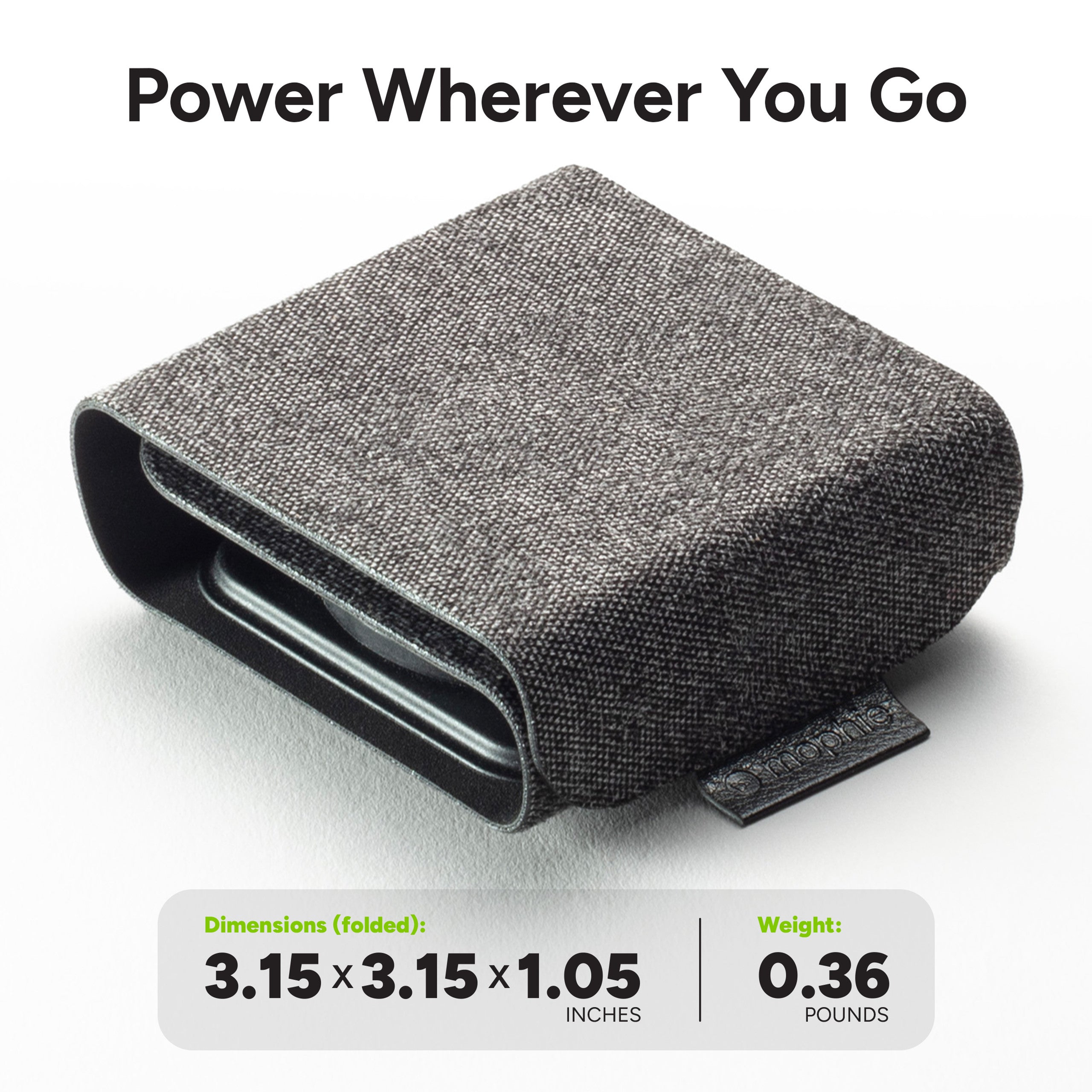 mophie 3-in-1 travel charger with MagSafe - Storming Gravity