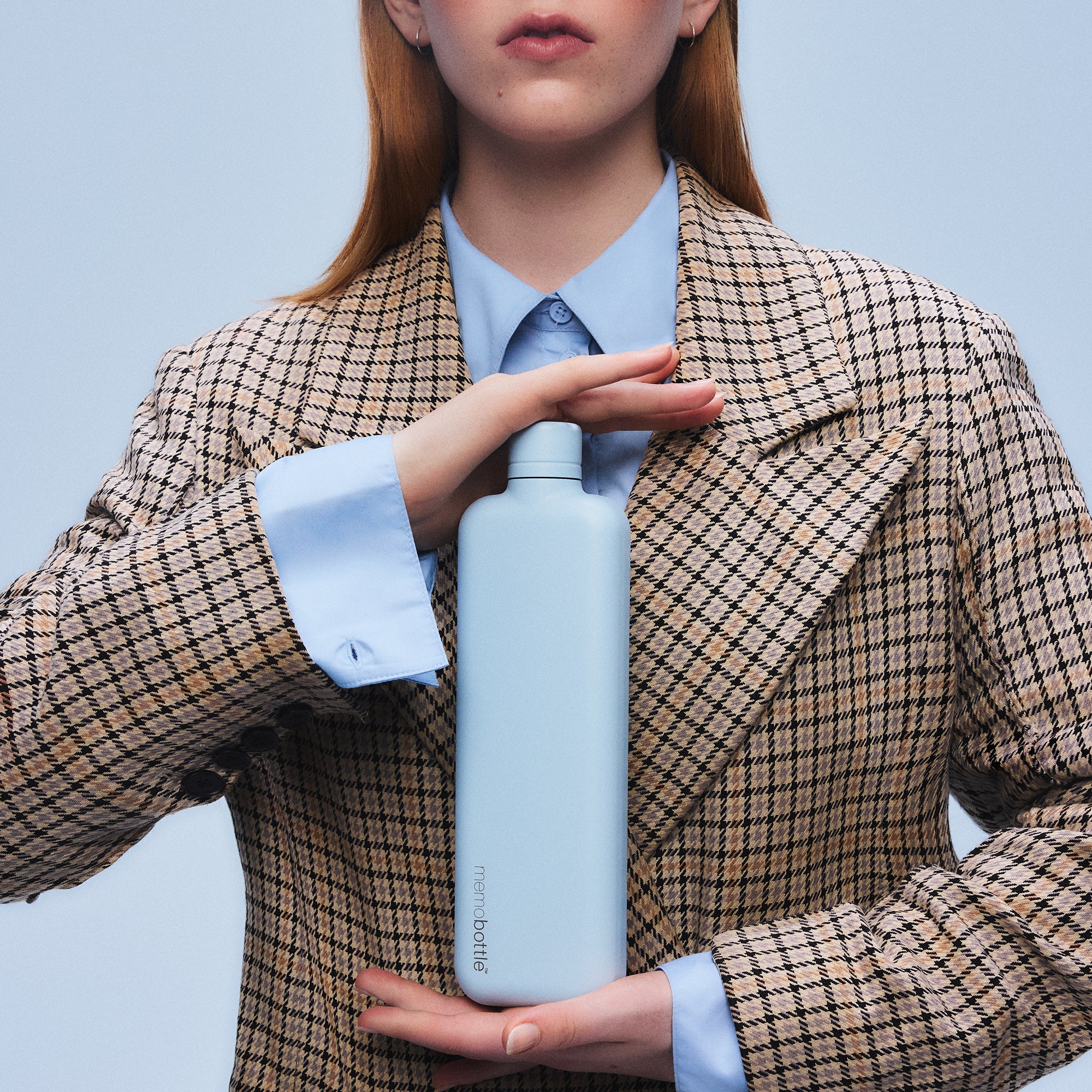 Slim Stainless Steel memobottle (600ml) - Storming Gravity