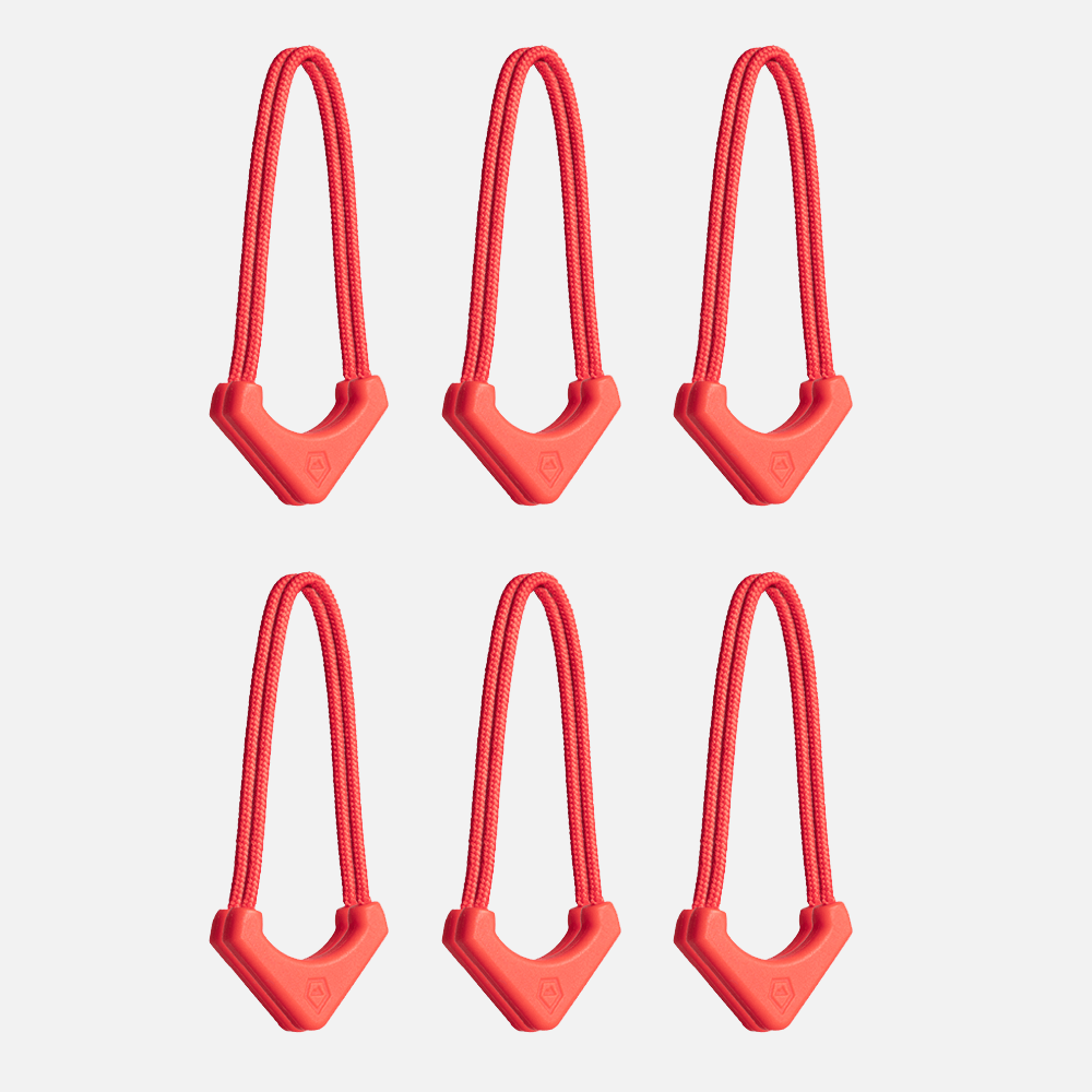 Worryless Locking Zipper Pullers - Storming Gravity