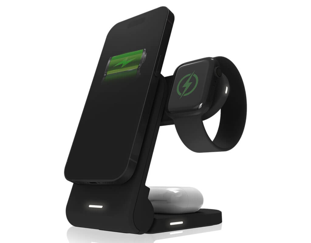 ChargeTree Mag 3-In-1 Foldable Wireless Charger - Storming Gravity
