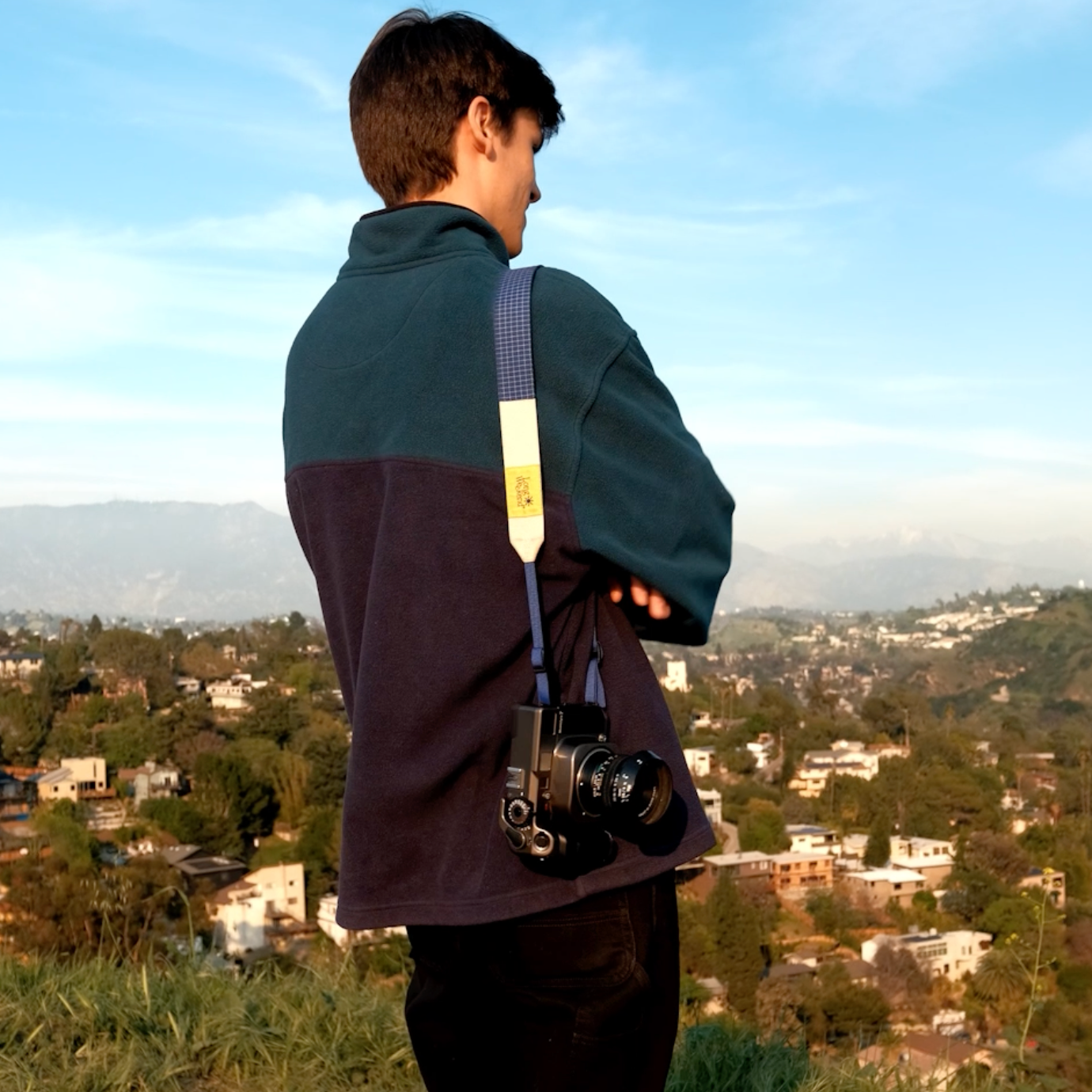 Long Weekend Camera Neck Strap - Storming Gravity