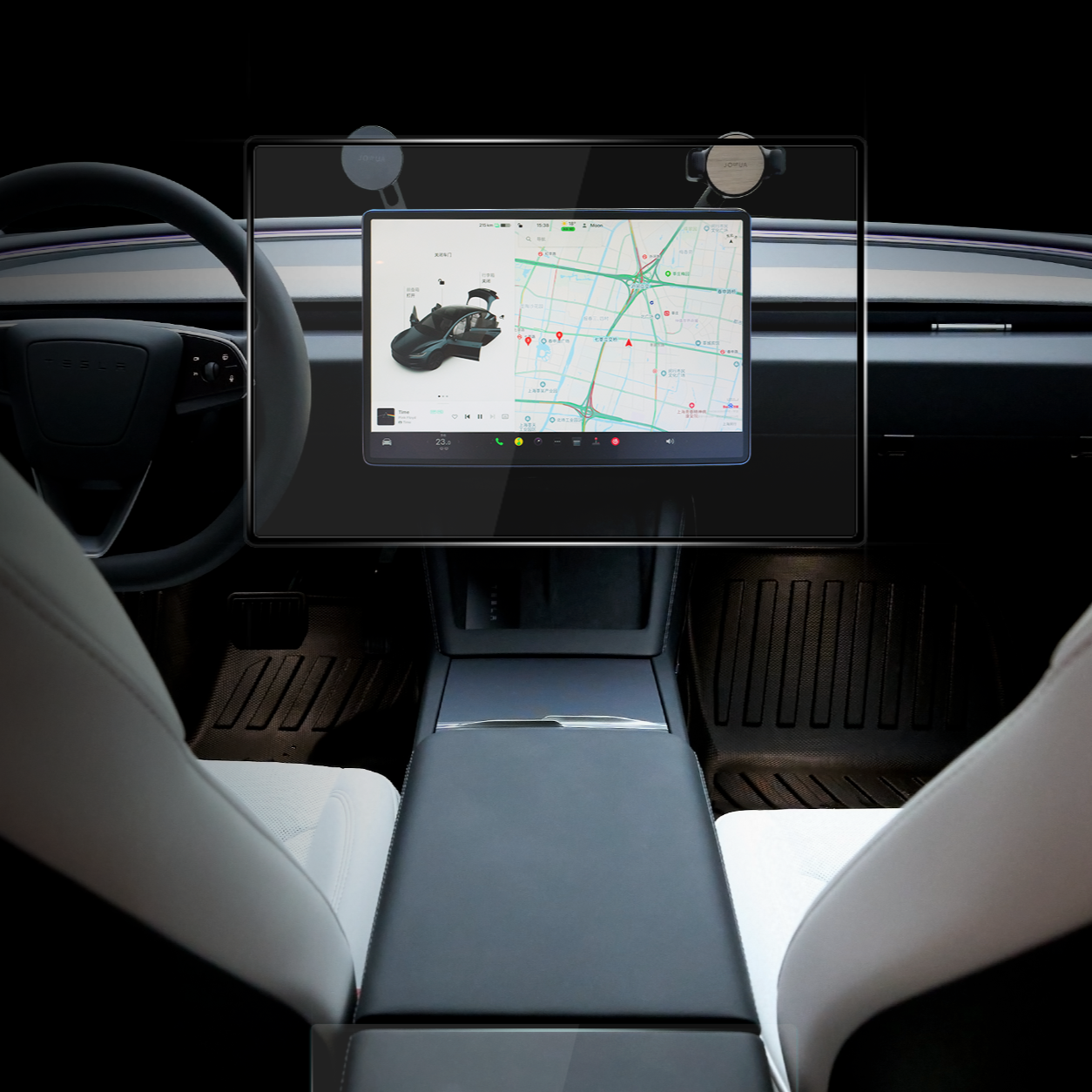 Tempered Glass Screen Protector for Tesla Model 3/Y - Storming Gravity