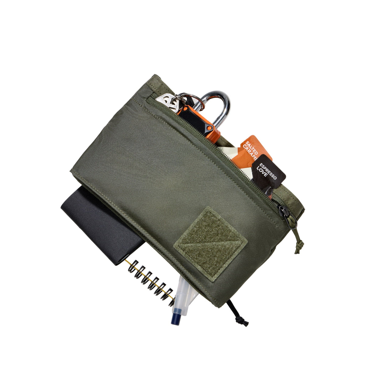 CIVIC Flat Pouch OD Green Gym Loadout