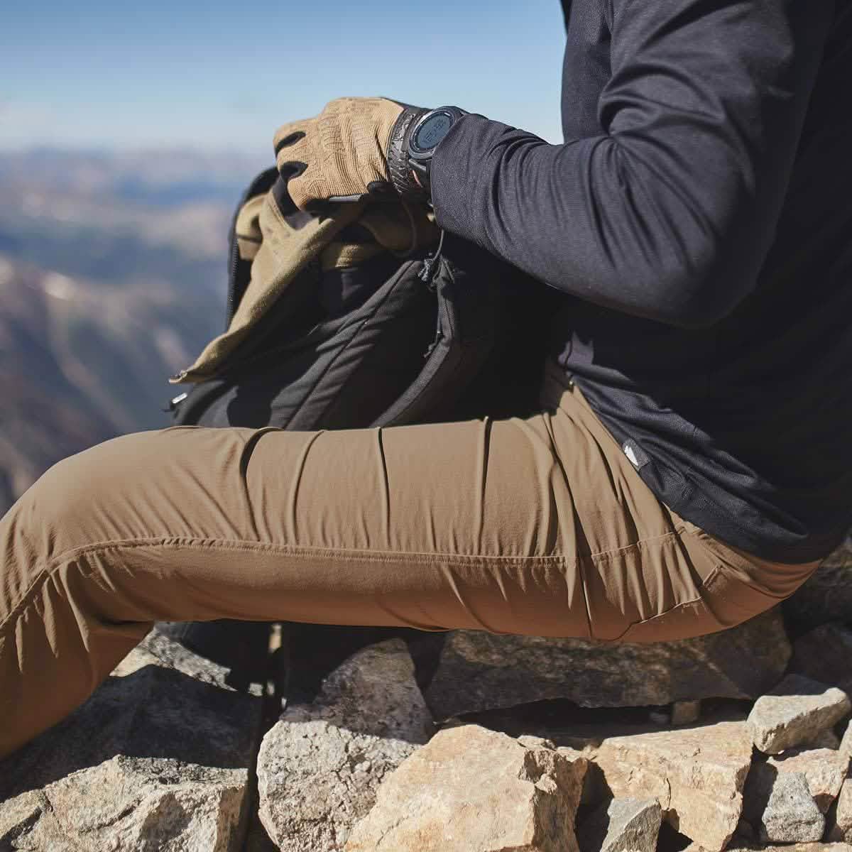 Men’s Simple Pants - Midweight ToughDry® - Storming Gravity
