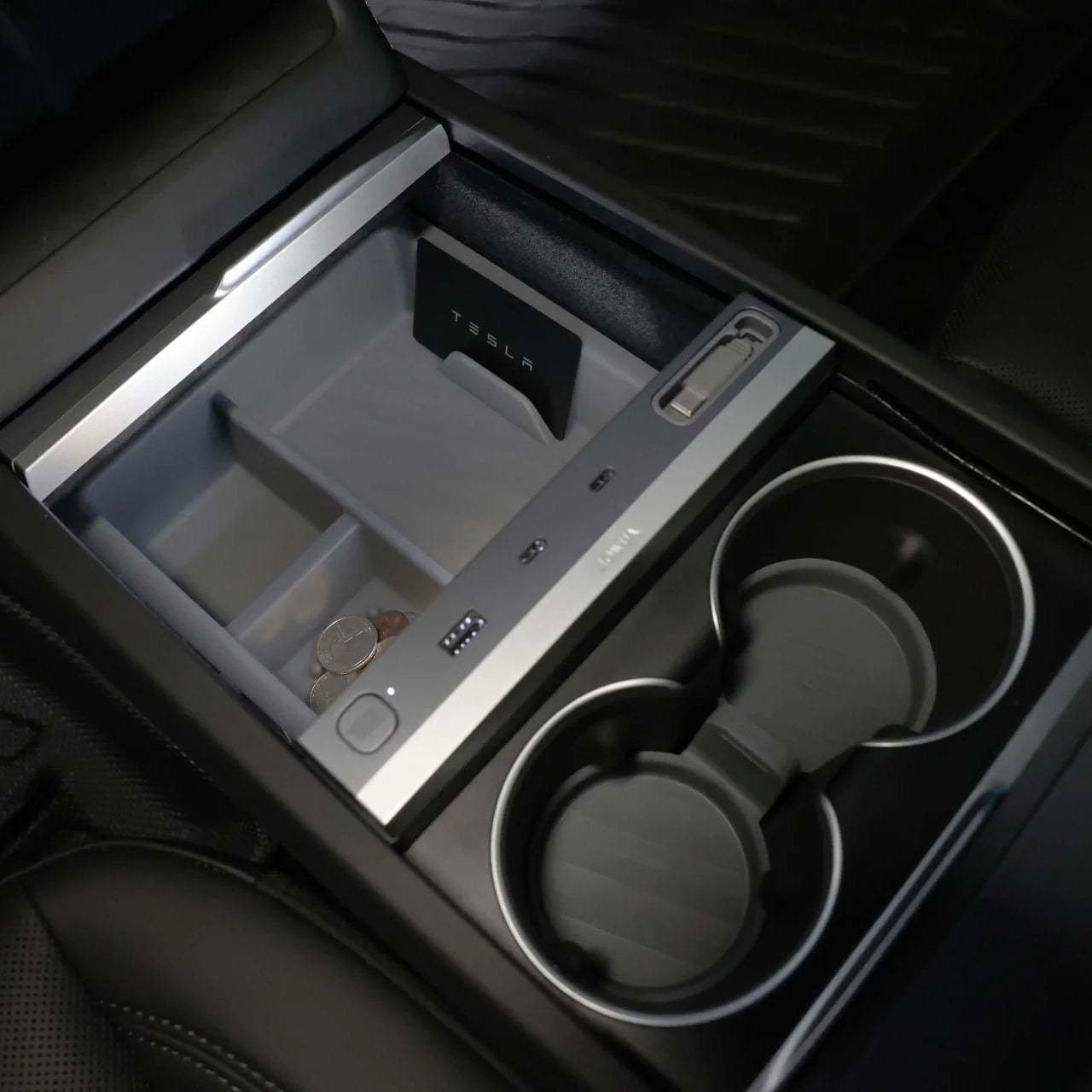 Center Console Set (Model 3 Highland 2024+) - Storming Gravity