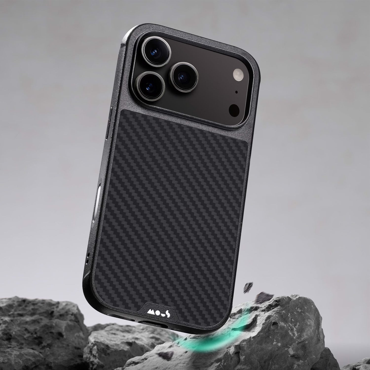 Mous Protective Phone Case for iPhone 17 Series – Storming Gravity