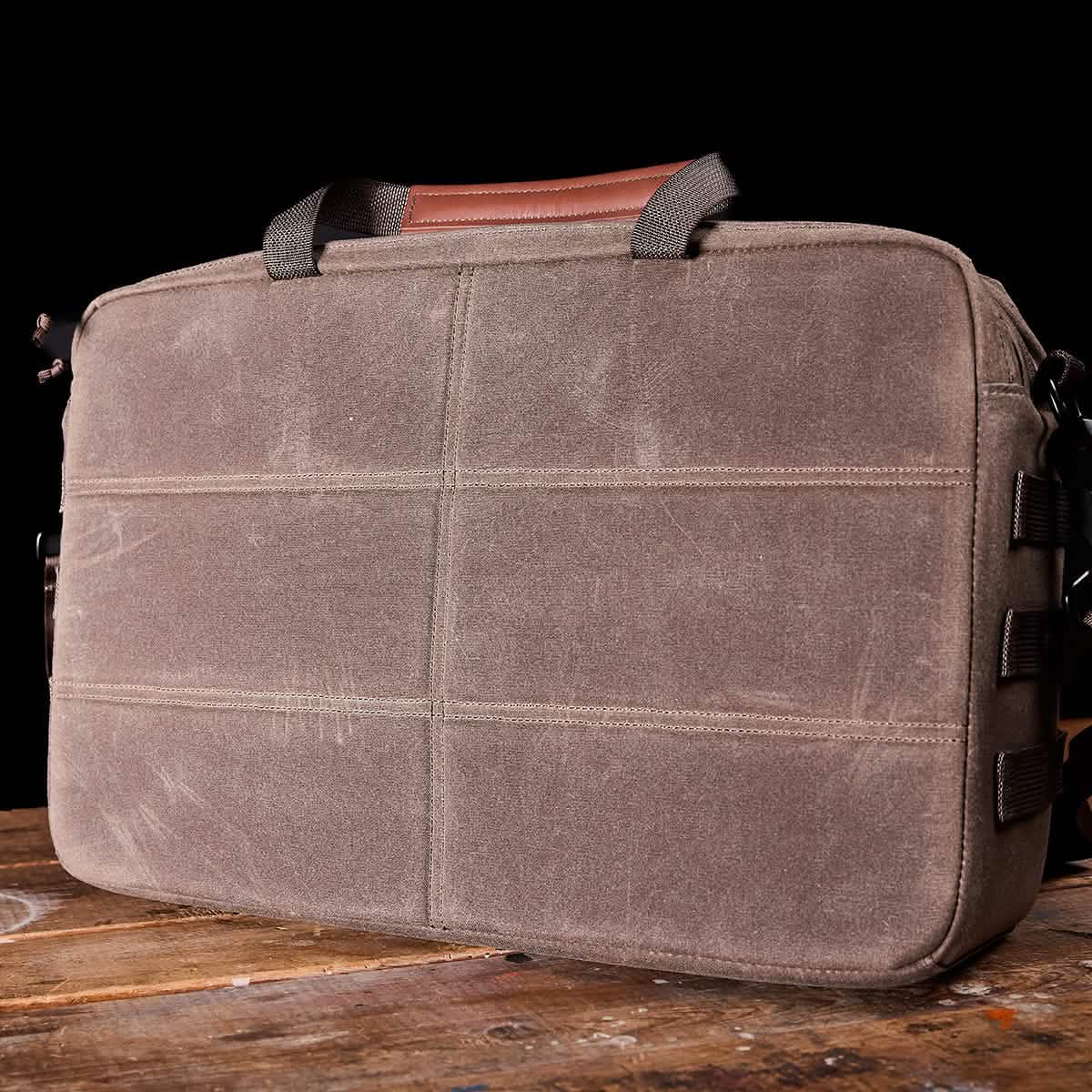 Shoulder Bag 15L - Waxed Canvas - Storming Gravity