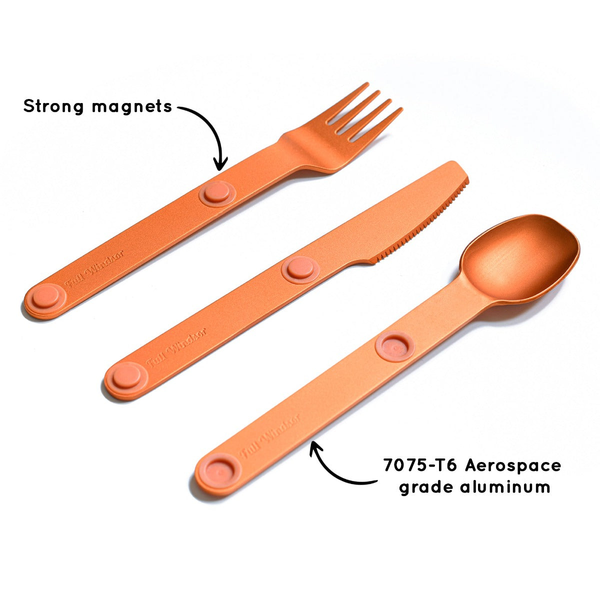 Magware - Magnetic Cutlery Set - Storming Gravity